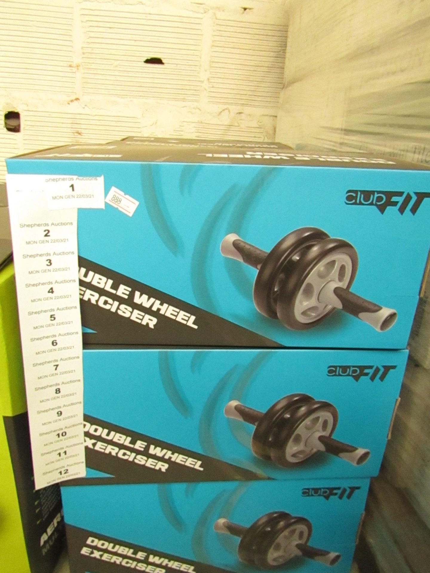 ClubFit - Double Wheel Exerciser - New & Boxed.