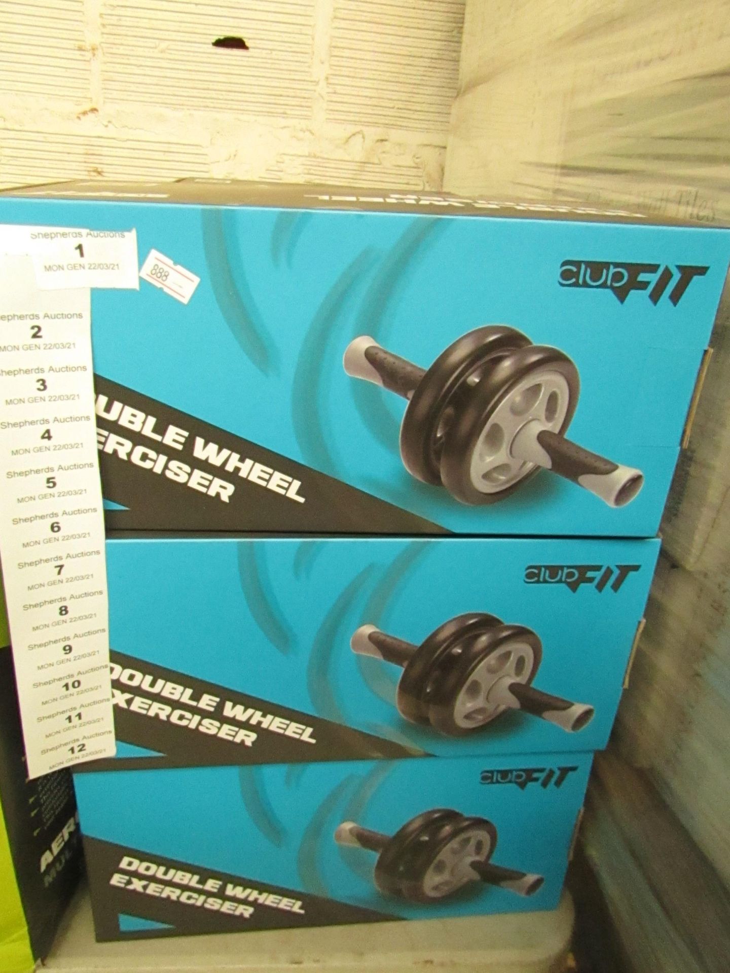 ClubFit - Double Wheel Exerciser - New & Boxed.