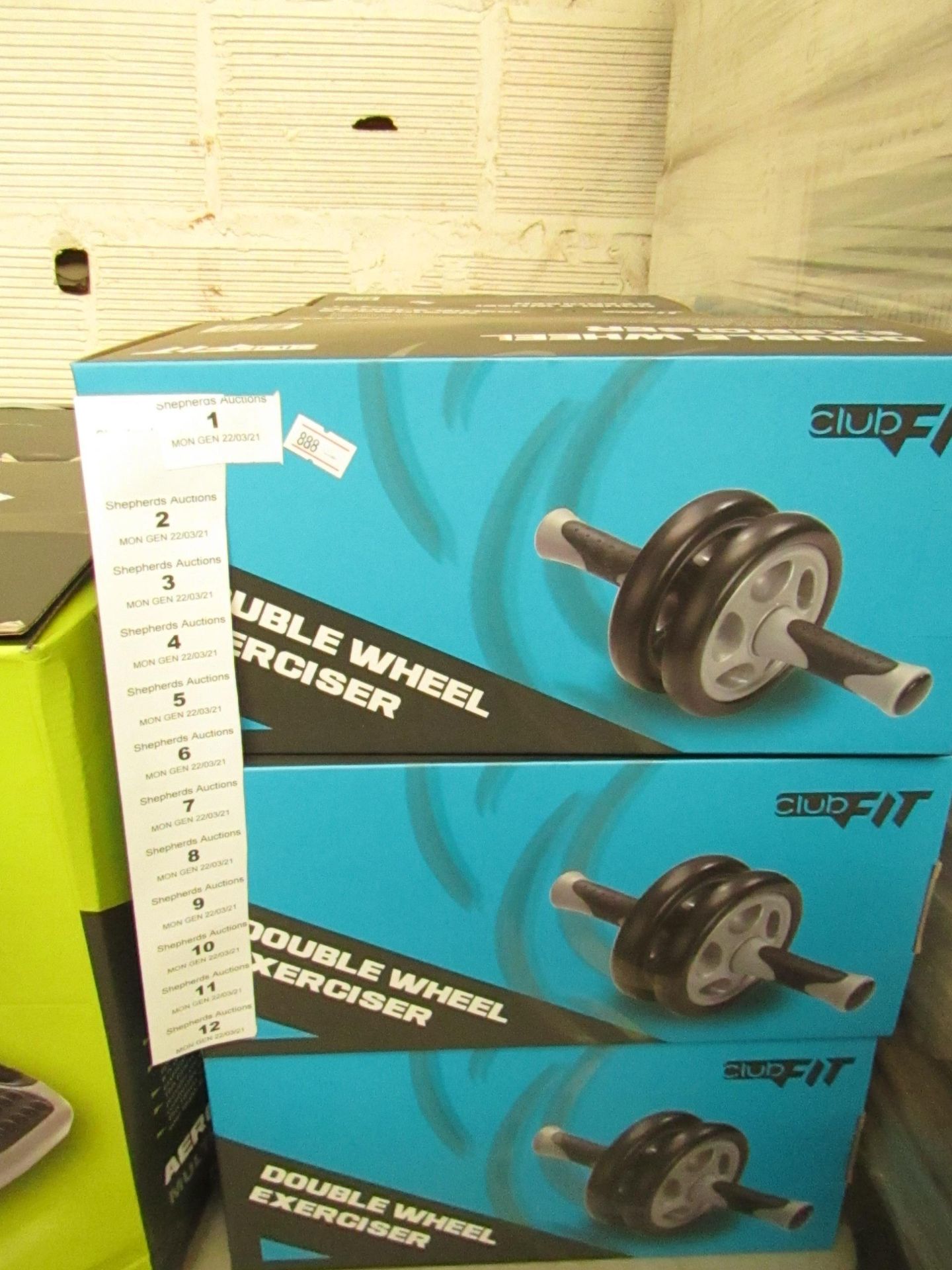 ClubFit - Double Wheel Exerciser - New & Boxed.