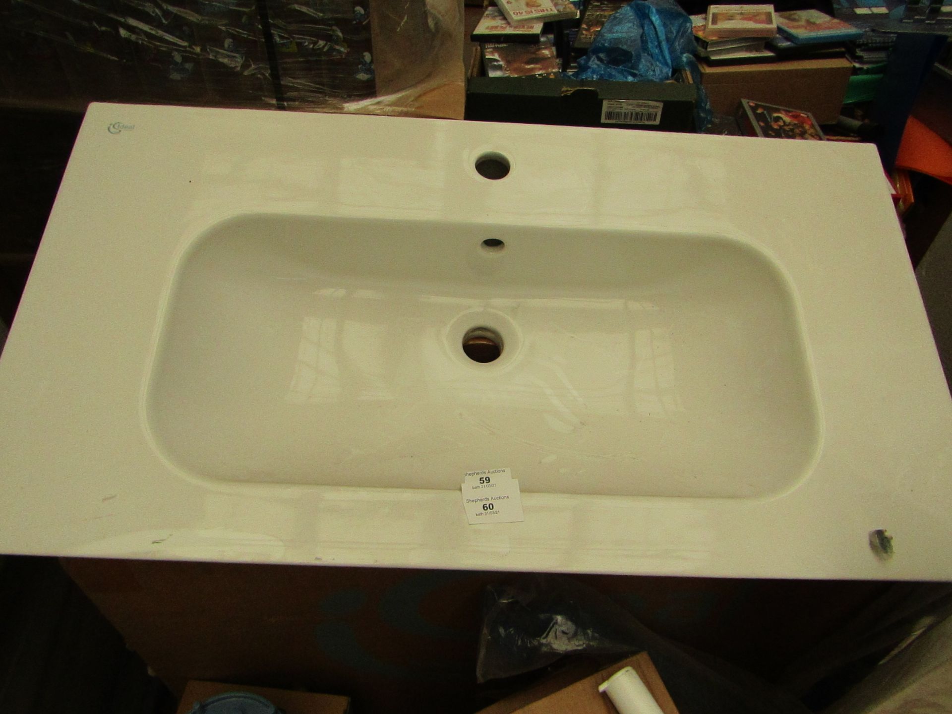 Ideal Standard 850 x 460mm, new and boxed.