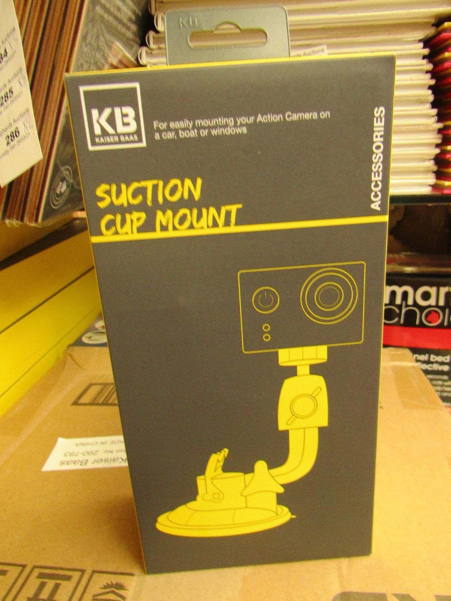 Kaiser Baas Suction Cup Mount - Unchecked & Boxed