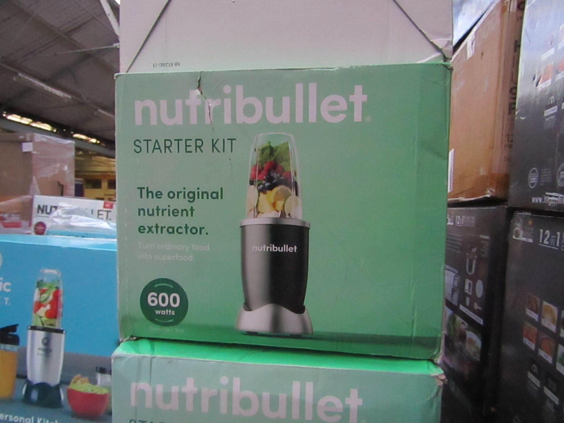 | 5X | NUTRI BULLET 600 SERIES HEALTH BLENDERS | UNCHECKED AND BOXED | NO ONLINE RESALE | SKU |