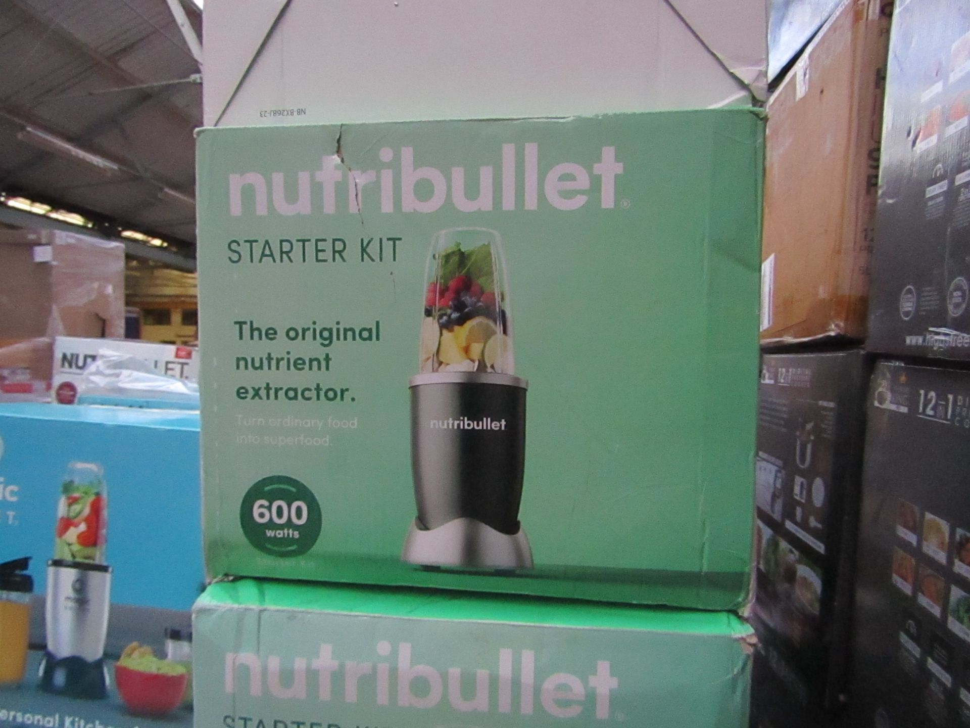 | 5X | NUTRI BULLET 600 SERIES HEALTH BLENDERS | UNCHECKED AND BOXED | NO ONLINE RESALE | SKU |