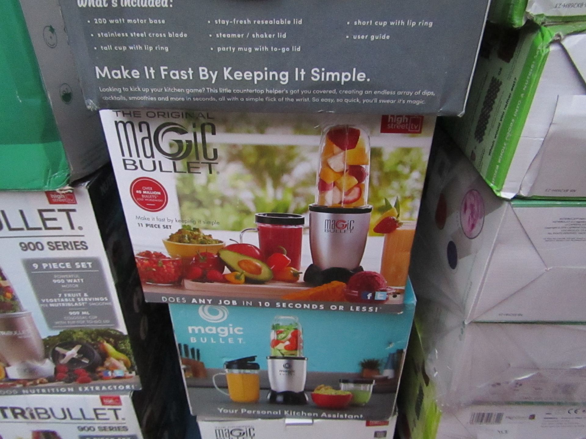 | 6X | THE MAGIC BULLET BLENDER | UNCHECKED AND BOXED | NO ONLINE RESALE | SKU C5060191467360 |