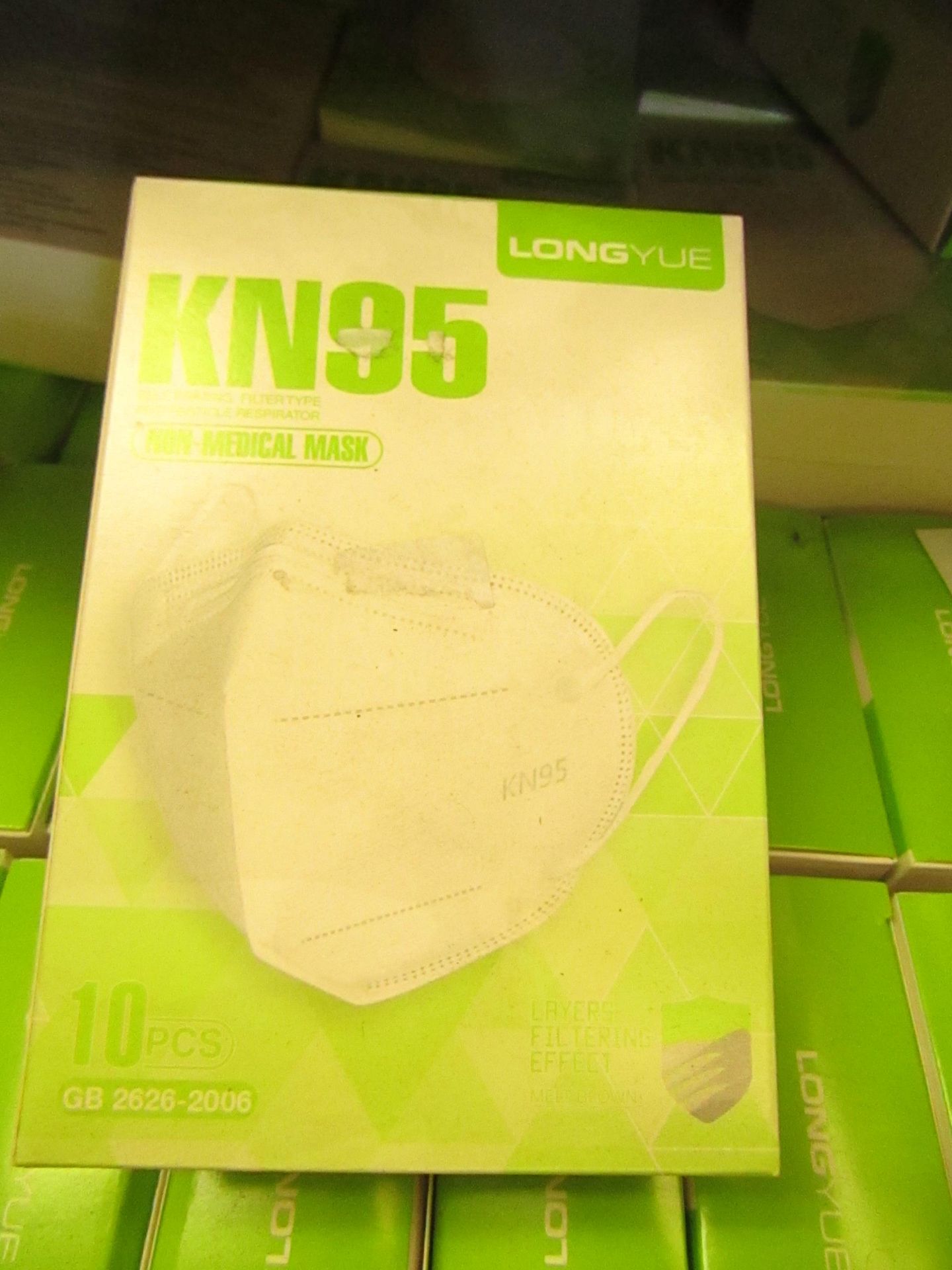 10 x KN95 Non-Medical Mask new & packaged see image