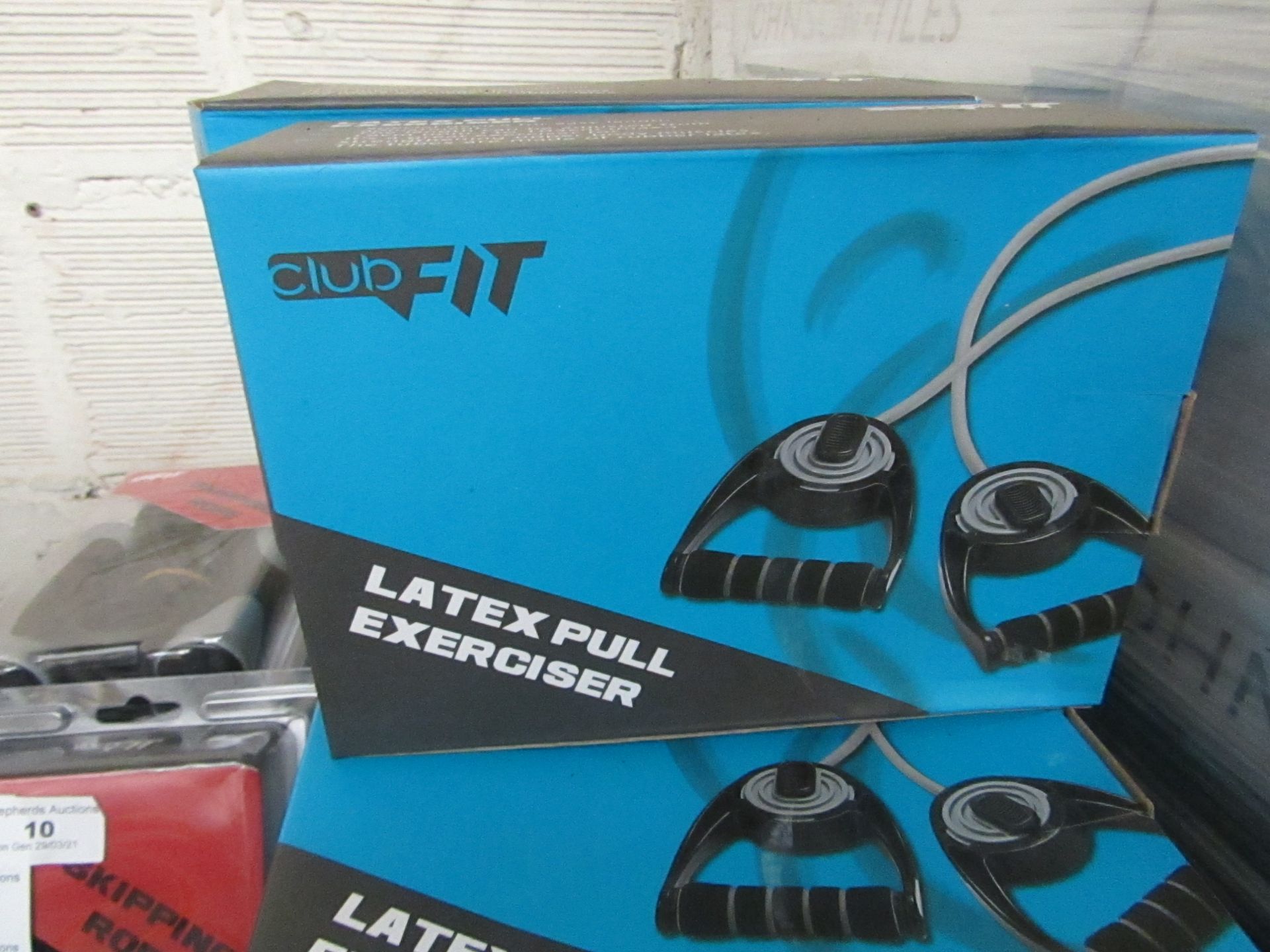 ClubFit - Latex Pull Exerciser - New & Boxed.