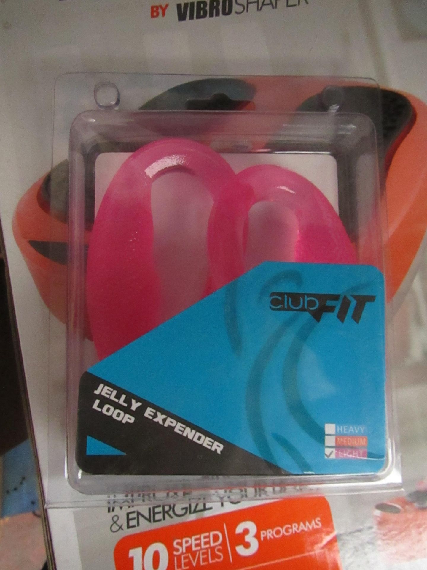 2x ClubFit - Pink Jelly Expender Loop - New & Packaged.