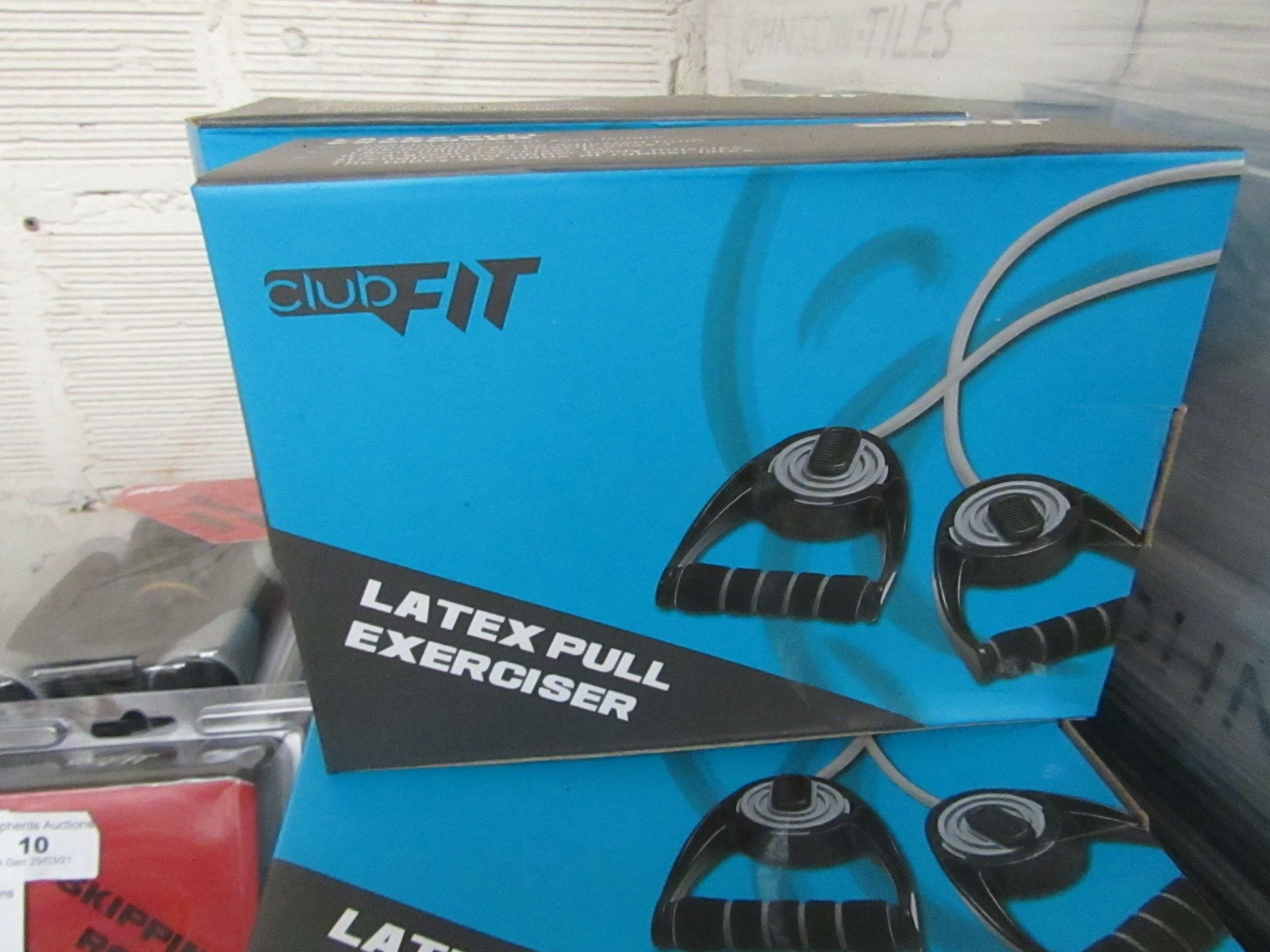 ClubFit - Latex Pull Exerciser - New & Boxed.