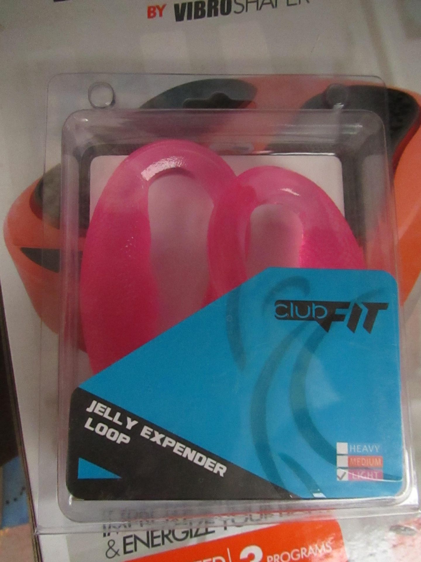 2x ClubFit - Pink Jelly Expender Loop - New & Packaged.