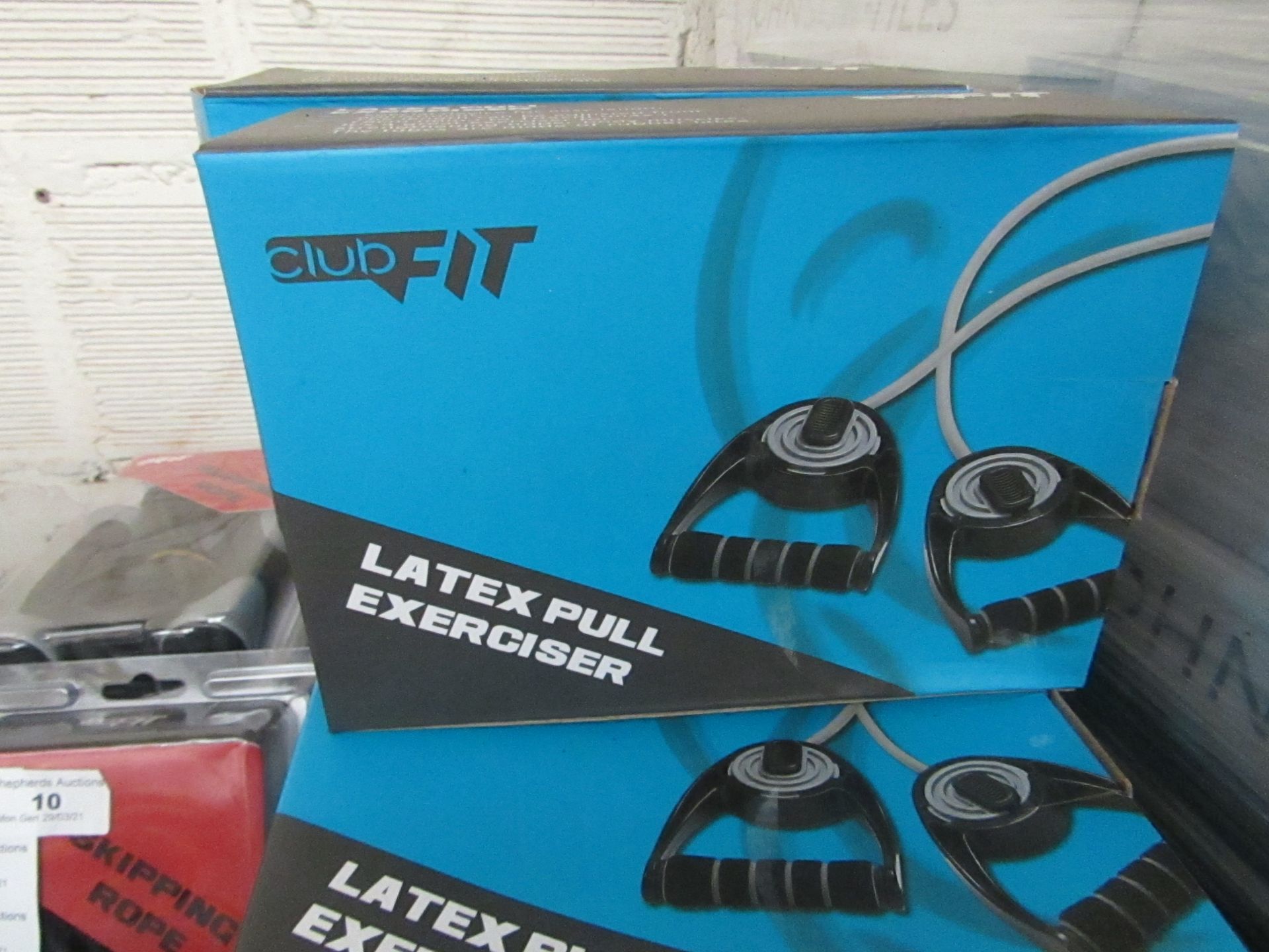 ClubFit - Latex Pull Exerciser - New & Boxed.