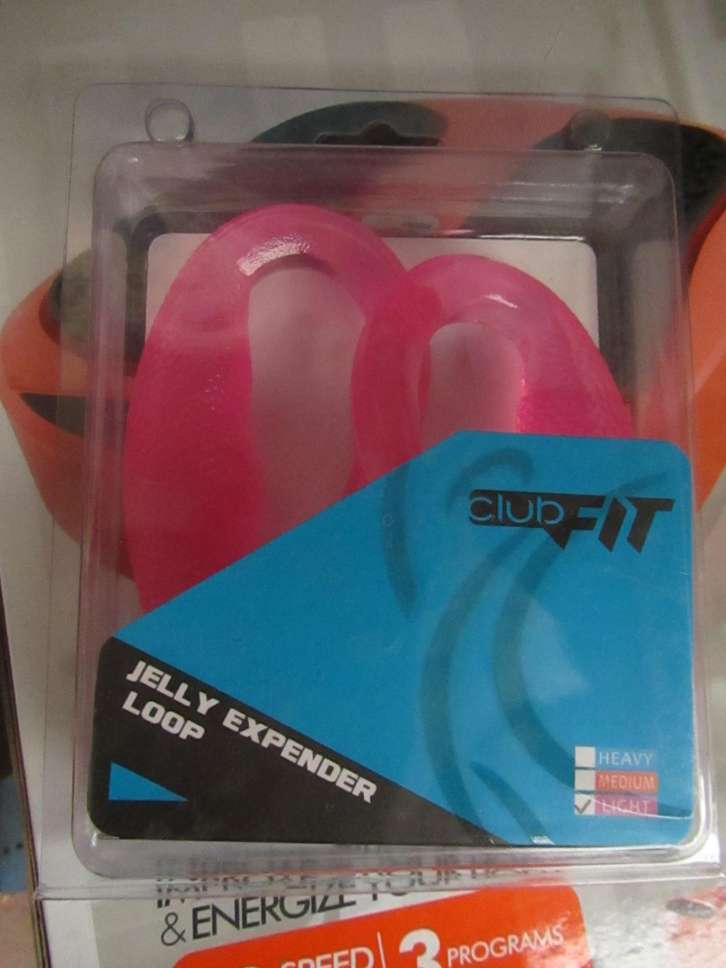 2x ClubFit - Pink Jelly Expender Loop - New & Packaged.