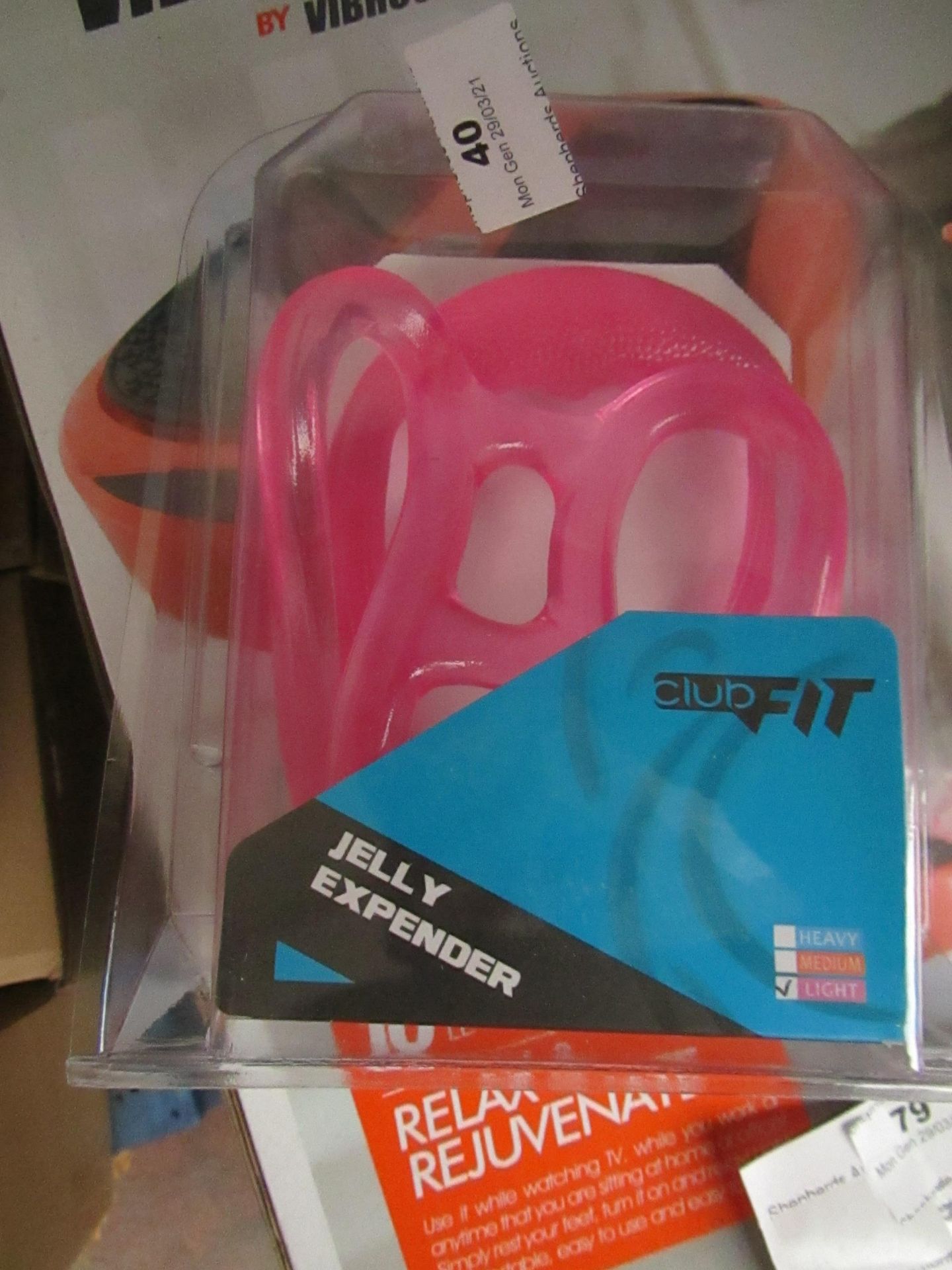 2x ClubFit - Pink Jelly Expender - New & Packaged.