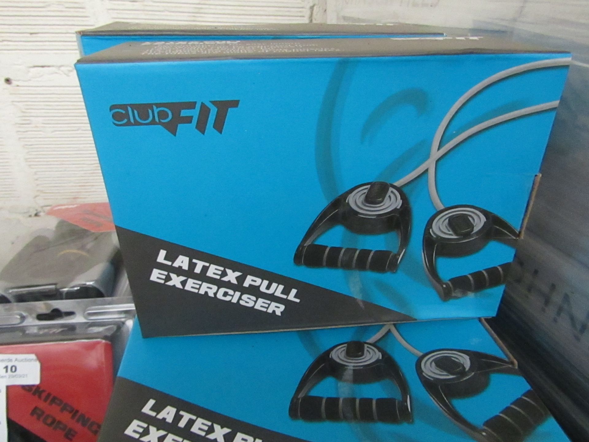 ClubFit - Latex Pull Exerciser - New & Boxed.