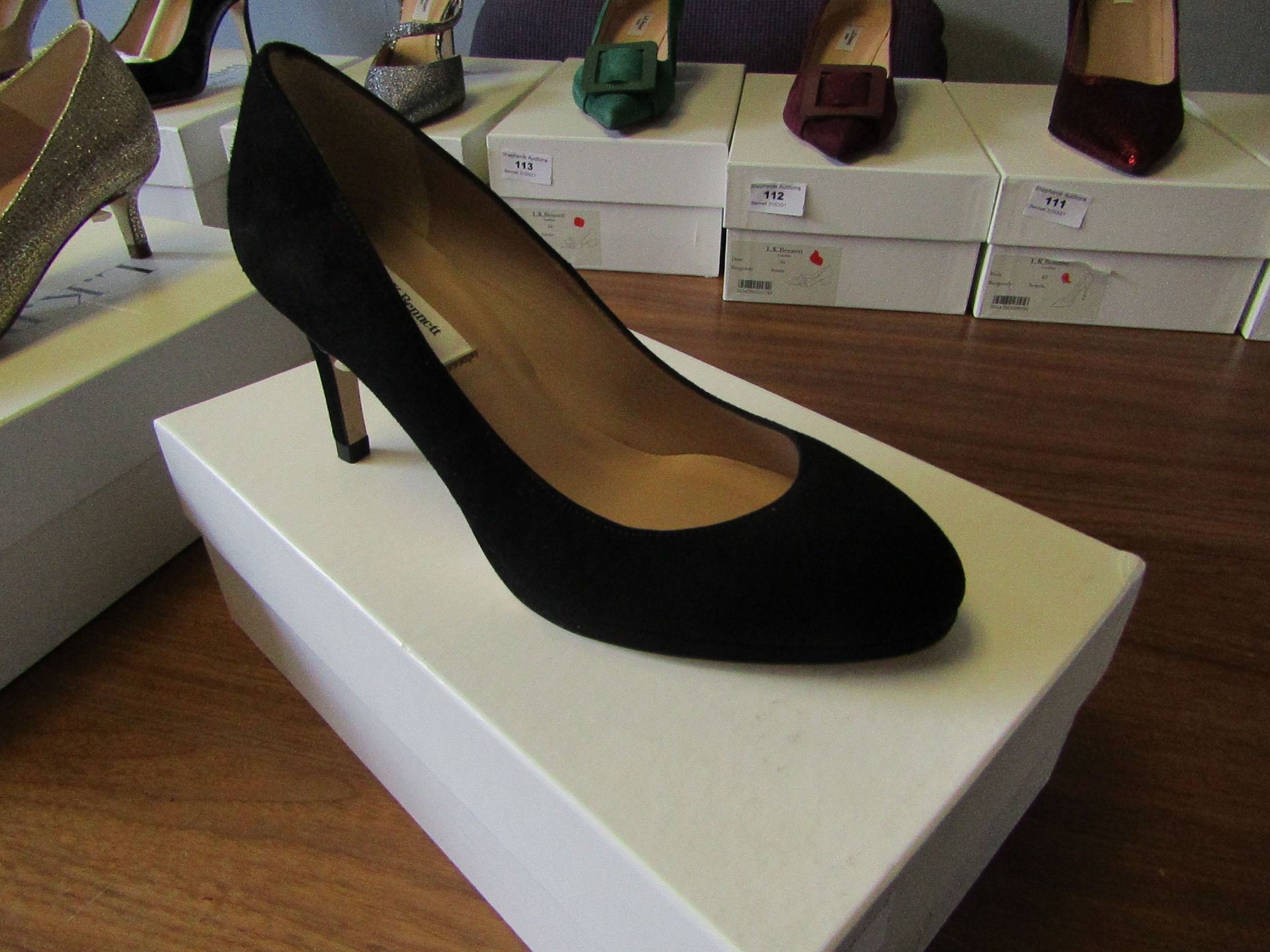 L.K.Bennett Nw Sybila Suede shoes, size EU41, unused and boxed. RRP £195