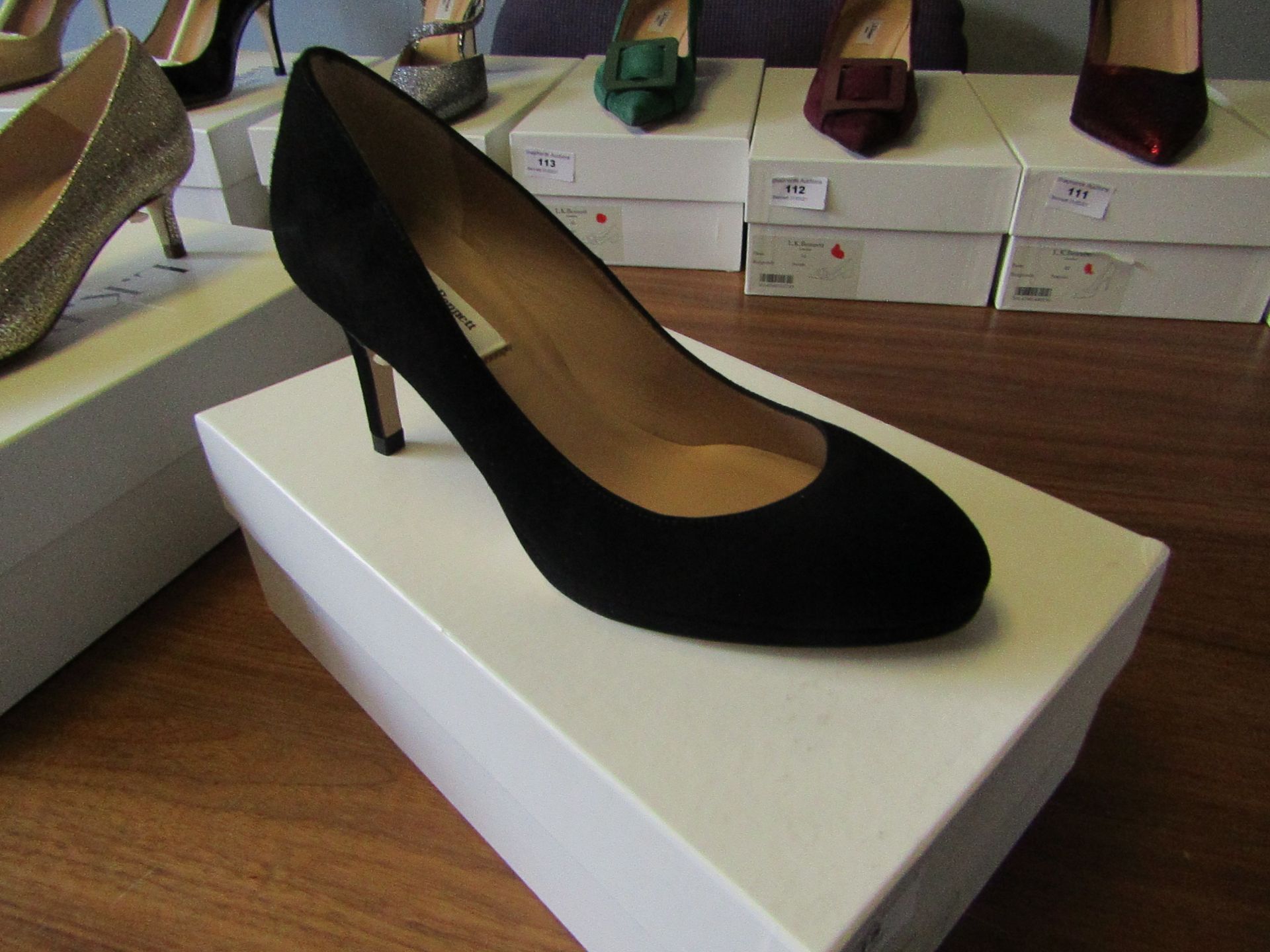 L.K.Bennett Nw Sybila Suede shoes, size EU35.5, unused and boxed. RRP £195