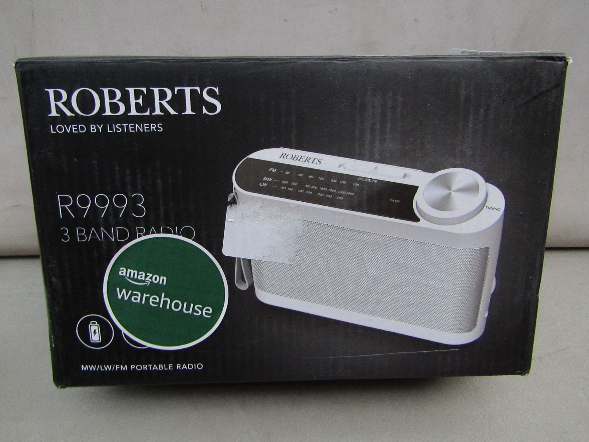 Roberts Loved By Listeners R9993 3 Band Radio Unchecked & Boxed
