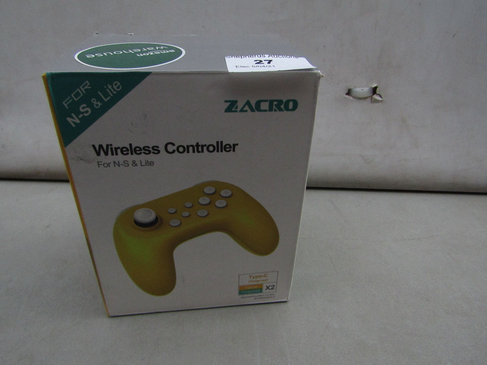 Zacro Wireless Controller For N-S & Lite Unchecked & Boxed