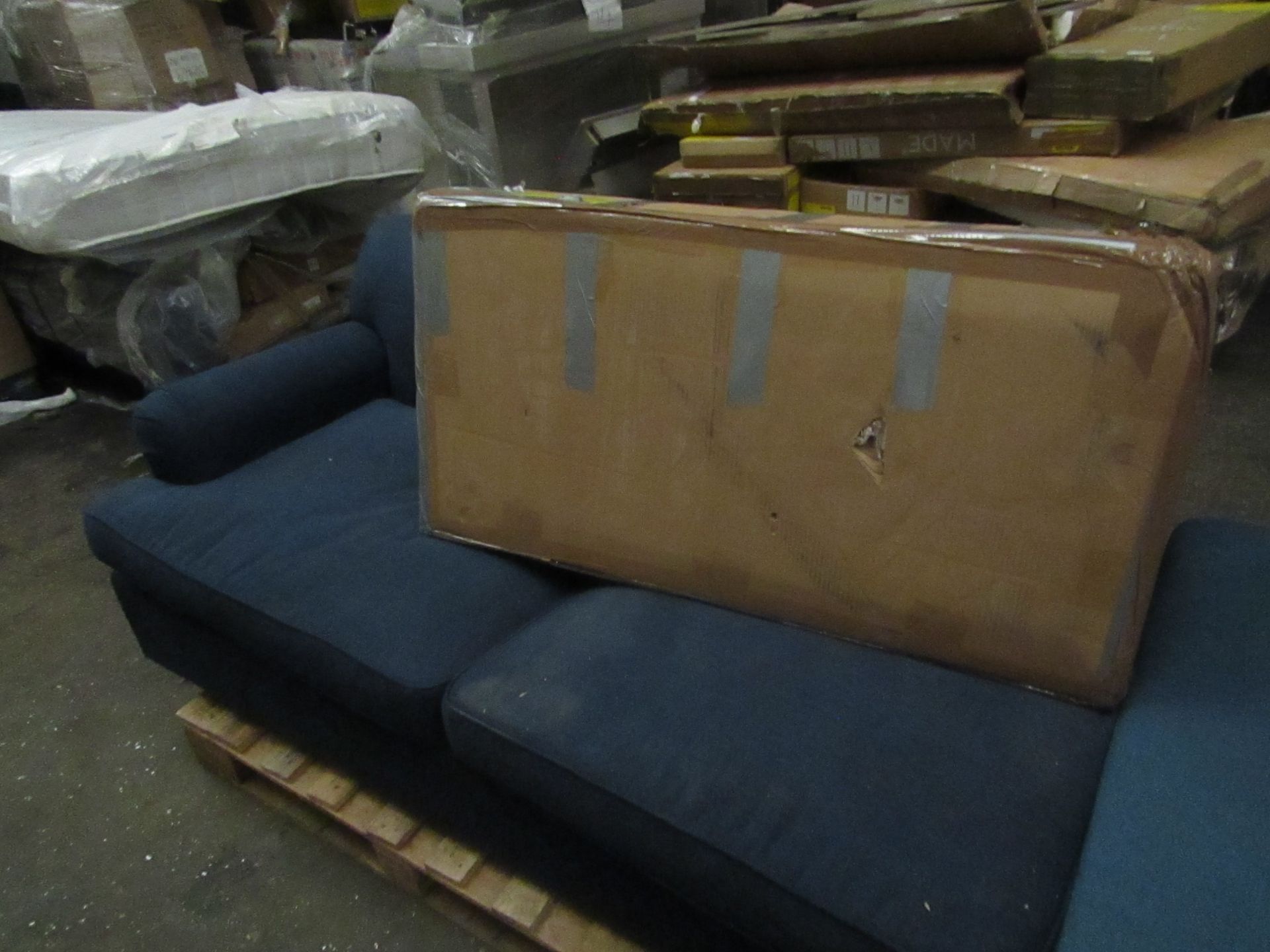 | 2X | PALLETS CONTAINING MADE.COM SOFA PARTS AND 2 OTHER ITEMS | please note all items and - Image 2 of 2