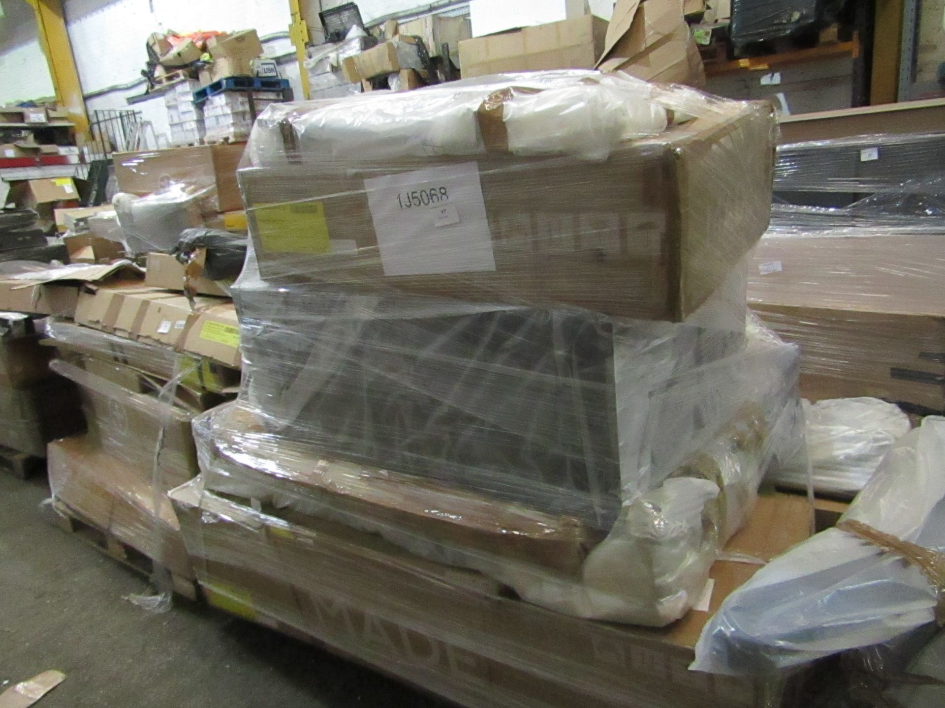 | 1X | PALLET OF FAULTY / MISSING PARTS / DAMAGED CUSTOMER RETURNS MADE.COM STOCK UNMANIFESTED |