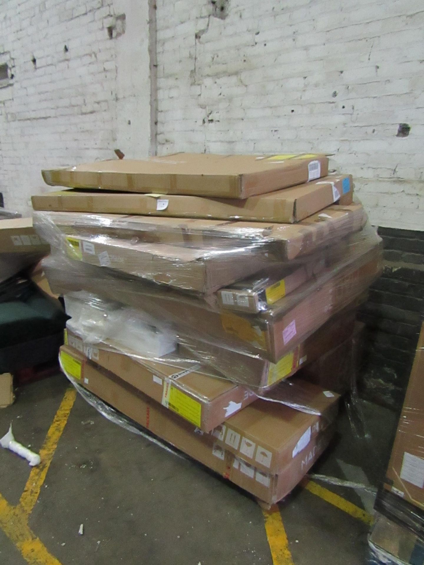 | 1X | PALLET OF FAULTY / MISSING PARTS / DAMAGED CUSTOMER RETURNS MADE.COM STOCK UNMANIFESTED |