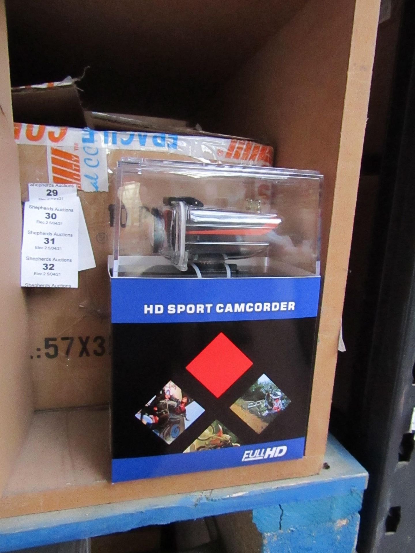 HD Sport camcorder Full HD, new and boxed.