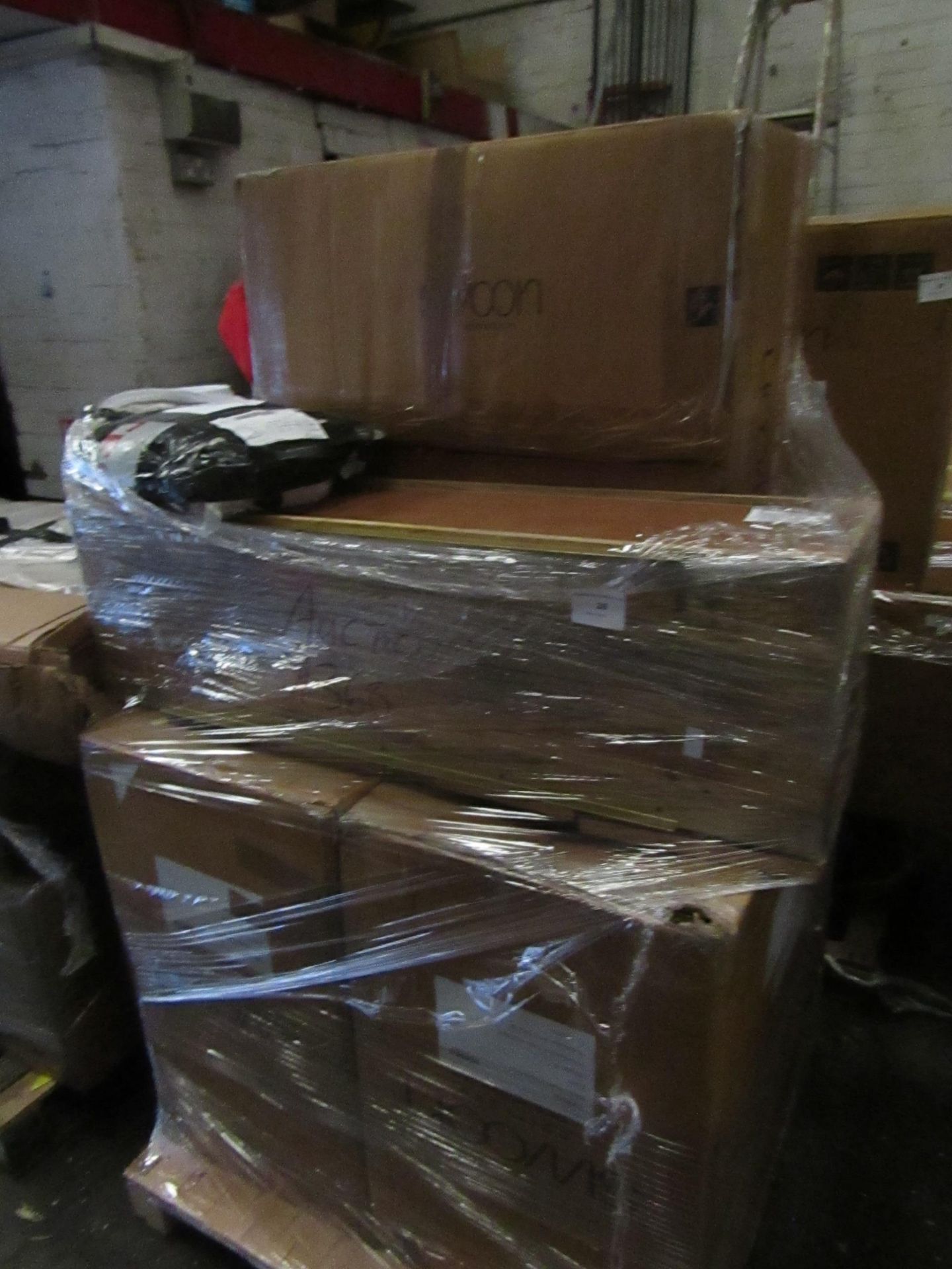 | 1X | PALLET OF SWOON B.E.R FURNITURE, UNMANIFESTED, WE HAVE NO IDEA WHAT IS ON THIS PALLET OR