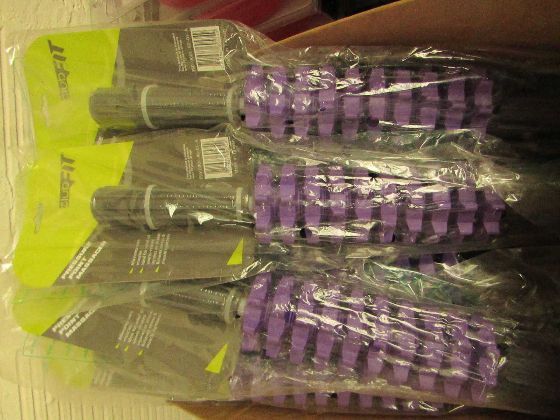 2x Club Fit - Pressure Point Massager (Purple) - New & Packaged.