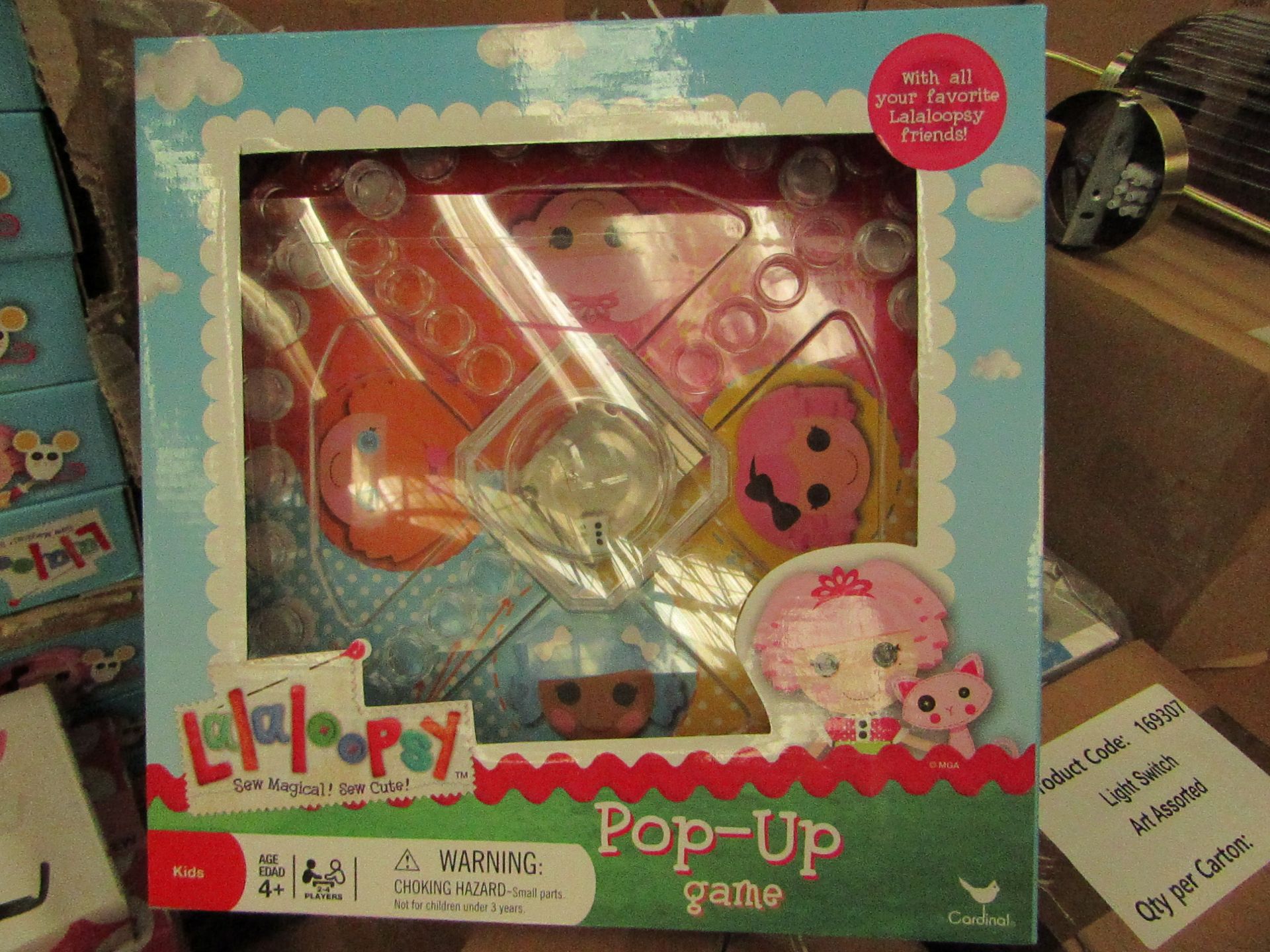 5x Lalaloopay Pop-Up Game - New & Packaged.