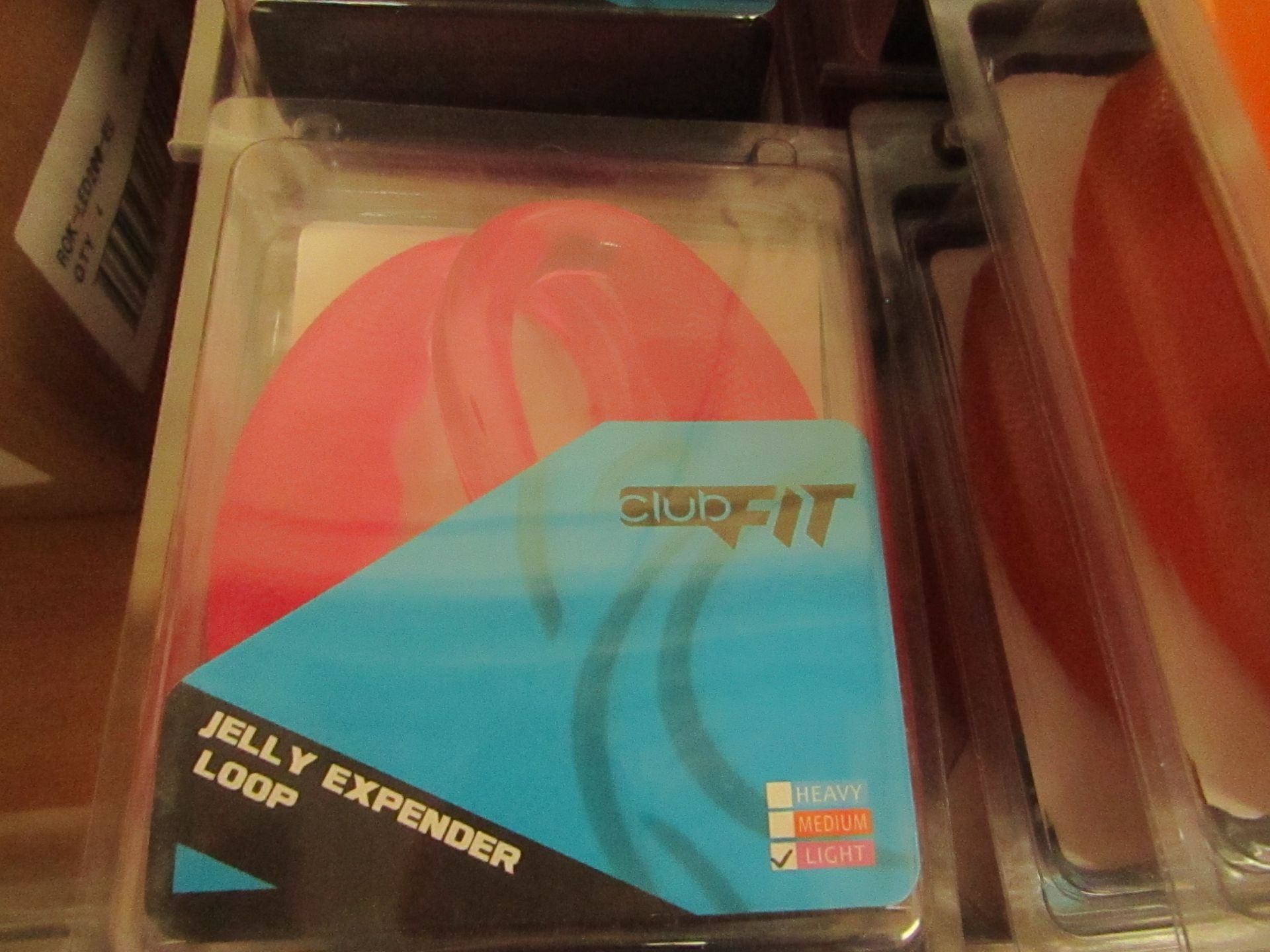 5x ClubFit - Pink Jelly Expender Loop - New & Packaged.