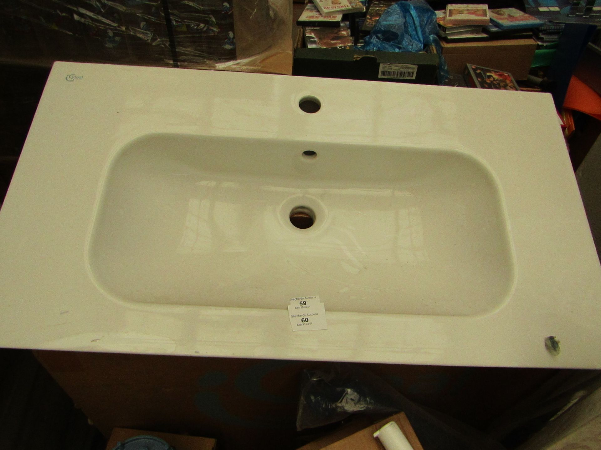 Ideal Standard 850 x 460mm, new and boxed.