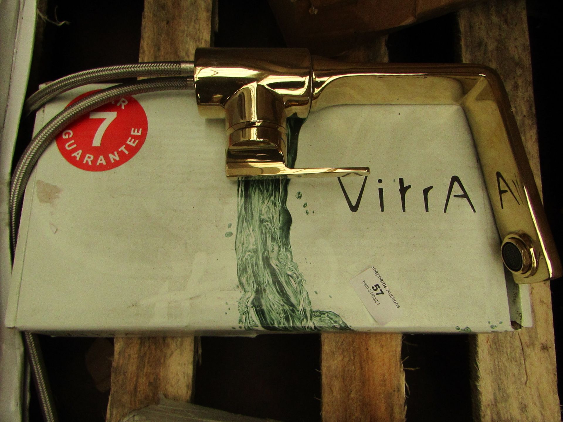 Vitra basin mixer, new and boxed.