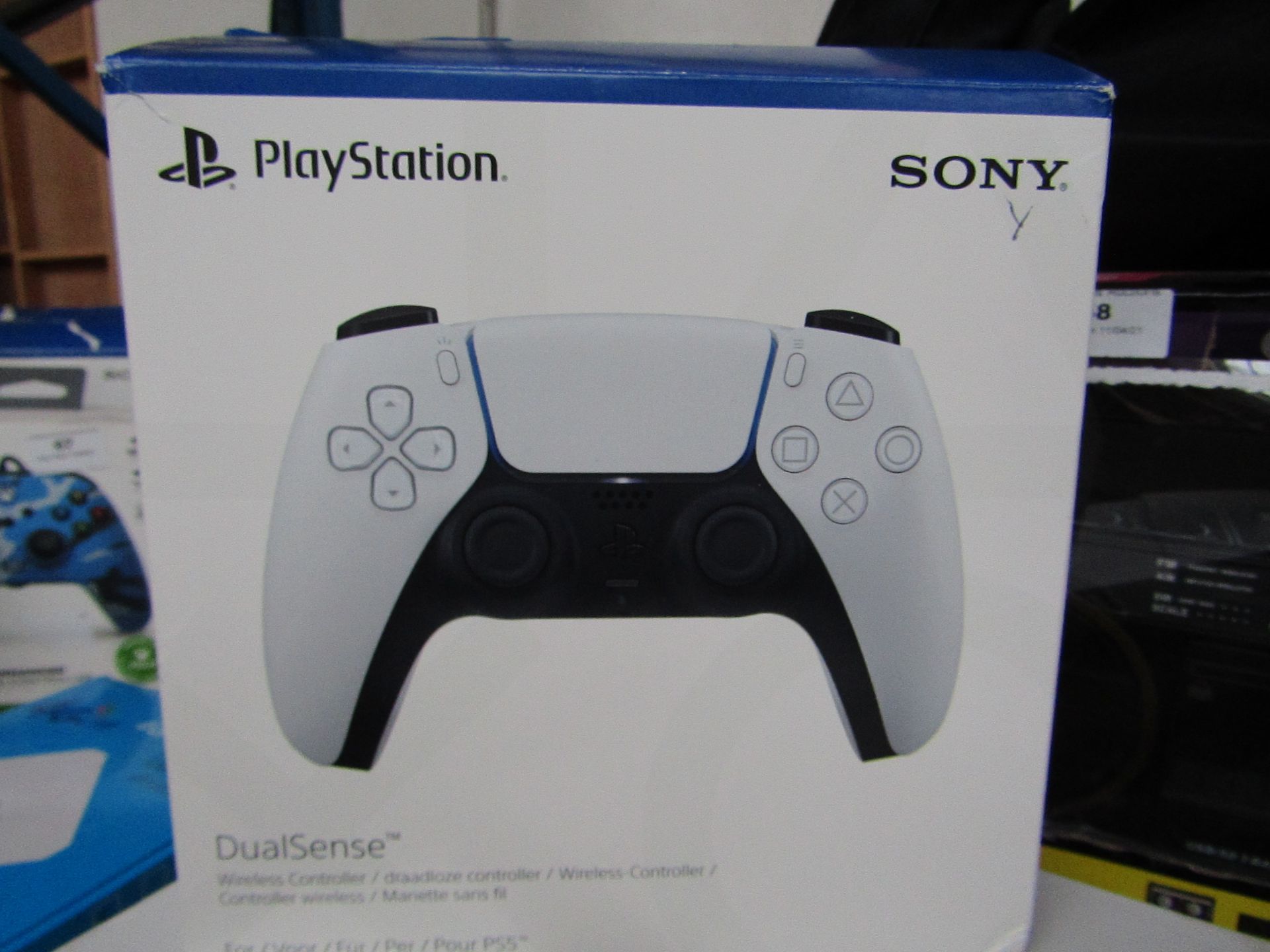 Playstation 5 controller, tested working for basic buttons, boxed.