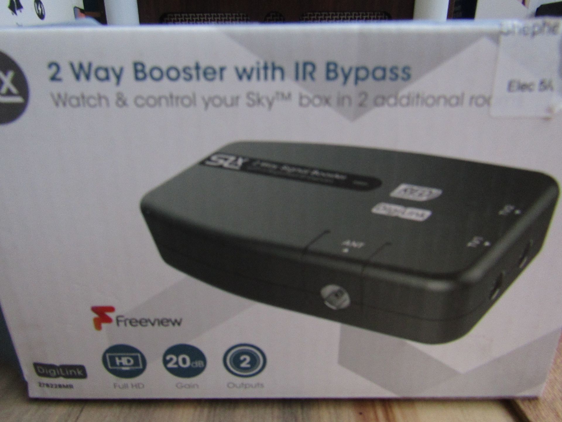 SLX 2 Way Signal Booster Unchecked & Boxed