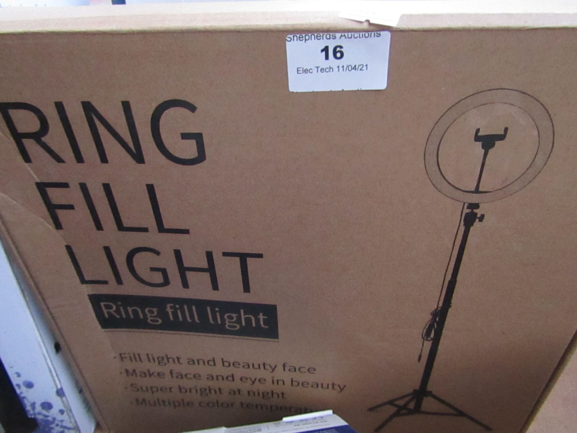 Ring Fill Light Unchecked & Boxed