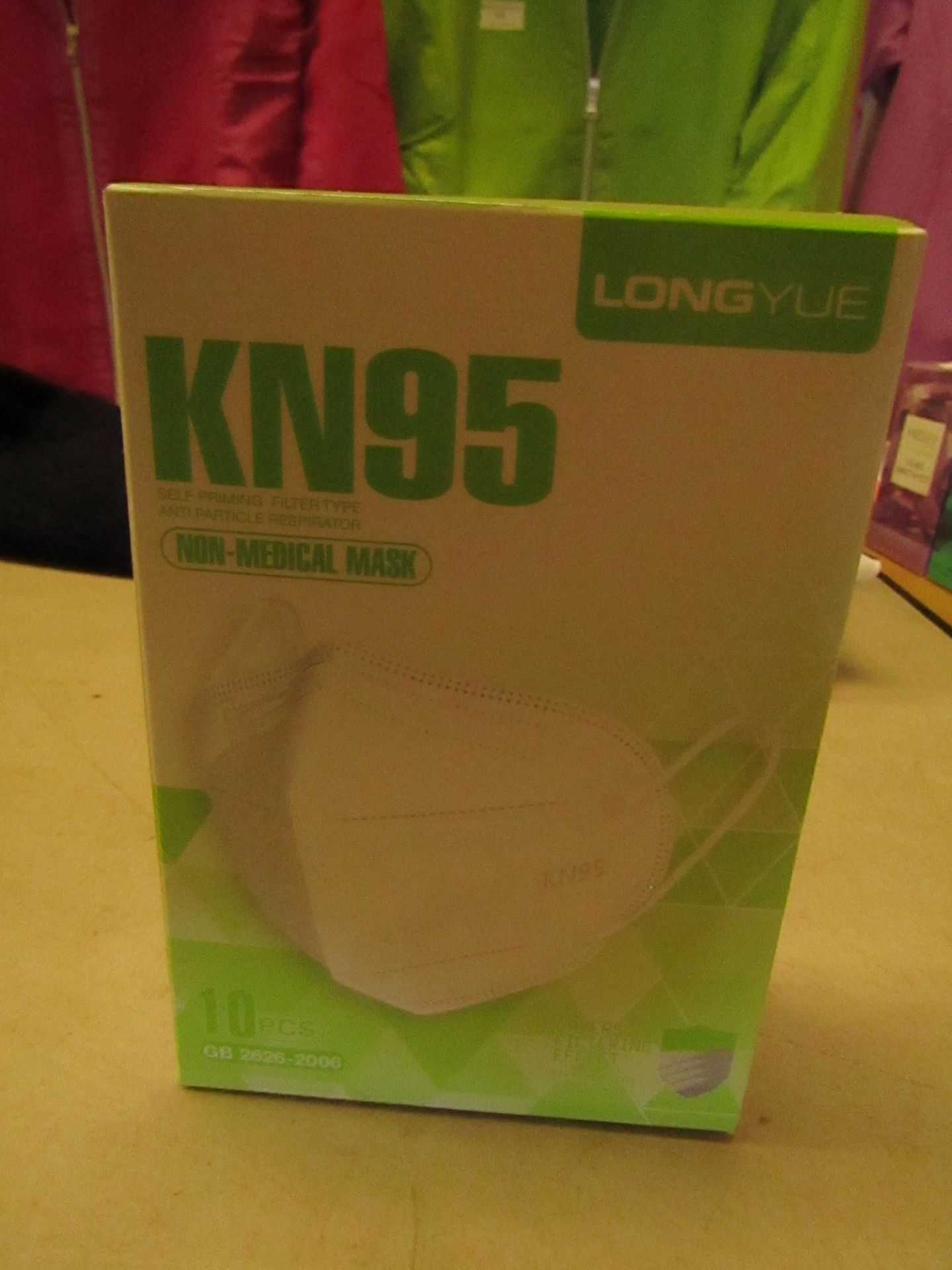 10 x KN95 Non-Medical Mask new & packaged see image