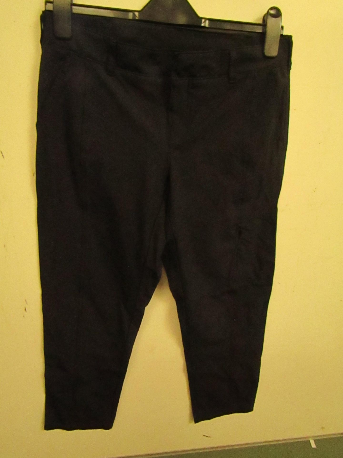 1 x Kirkland Signature Ladies Ankle Length Travel Pants Black Size 4 New With Tags