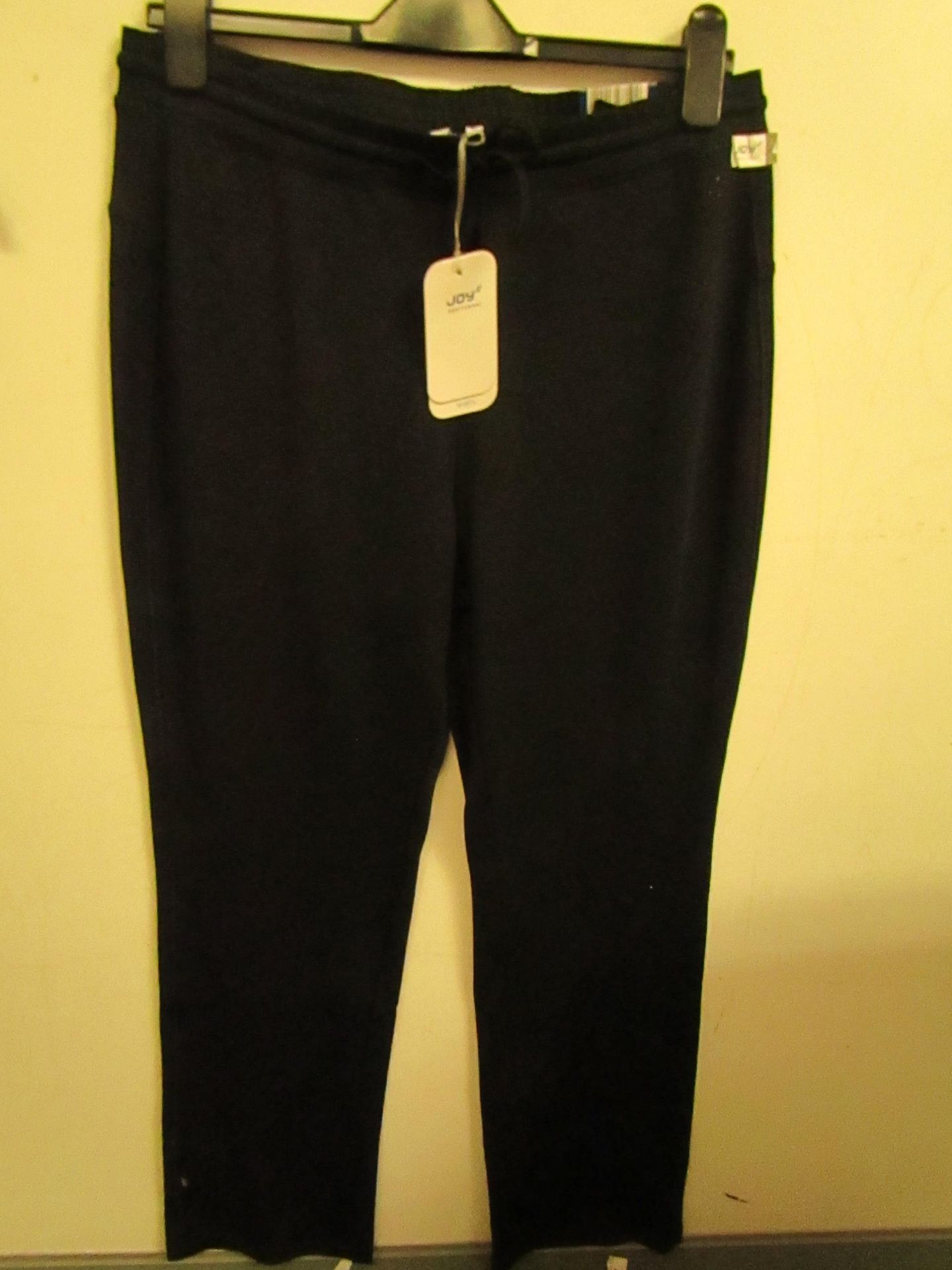 Joy Sportswear Marlen Black Leisure Pants Size 42 New With Tags