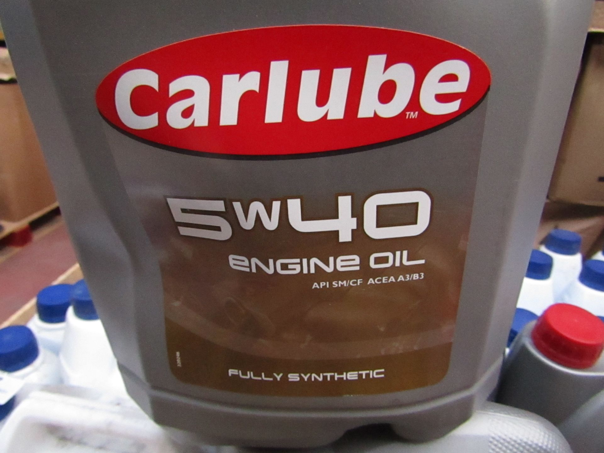 2x Carlube - 5w/40 Fully Synthetic Engine Oil - 4.55 Litre Bottles - Unused & Sealed.