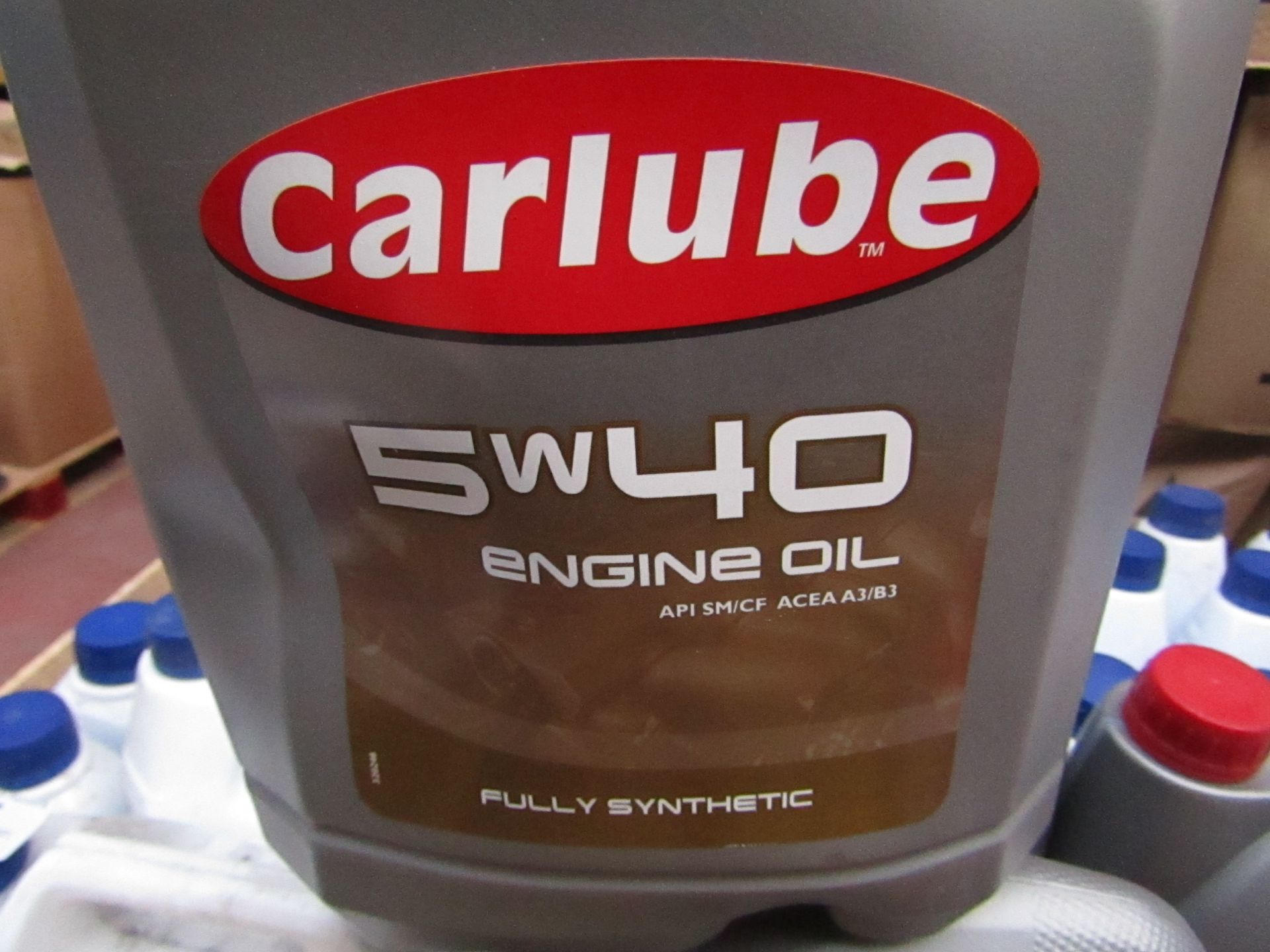 2x Carlube - 5w/40 Fully Synthetic Engine Oil - 4.55 Litre Bottles - Unused & Sealed.