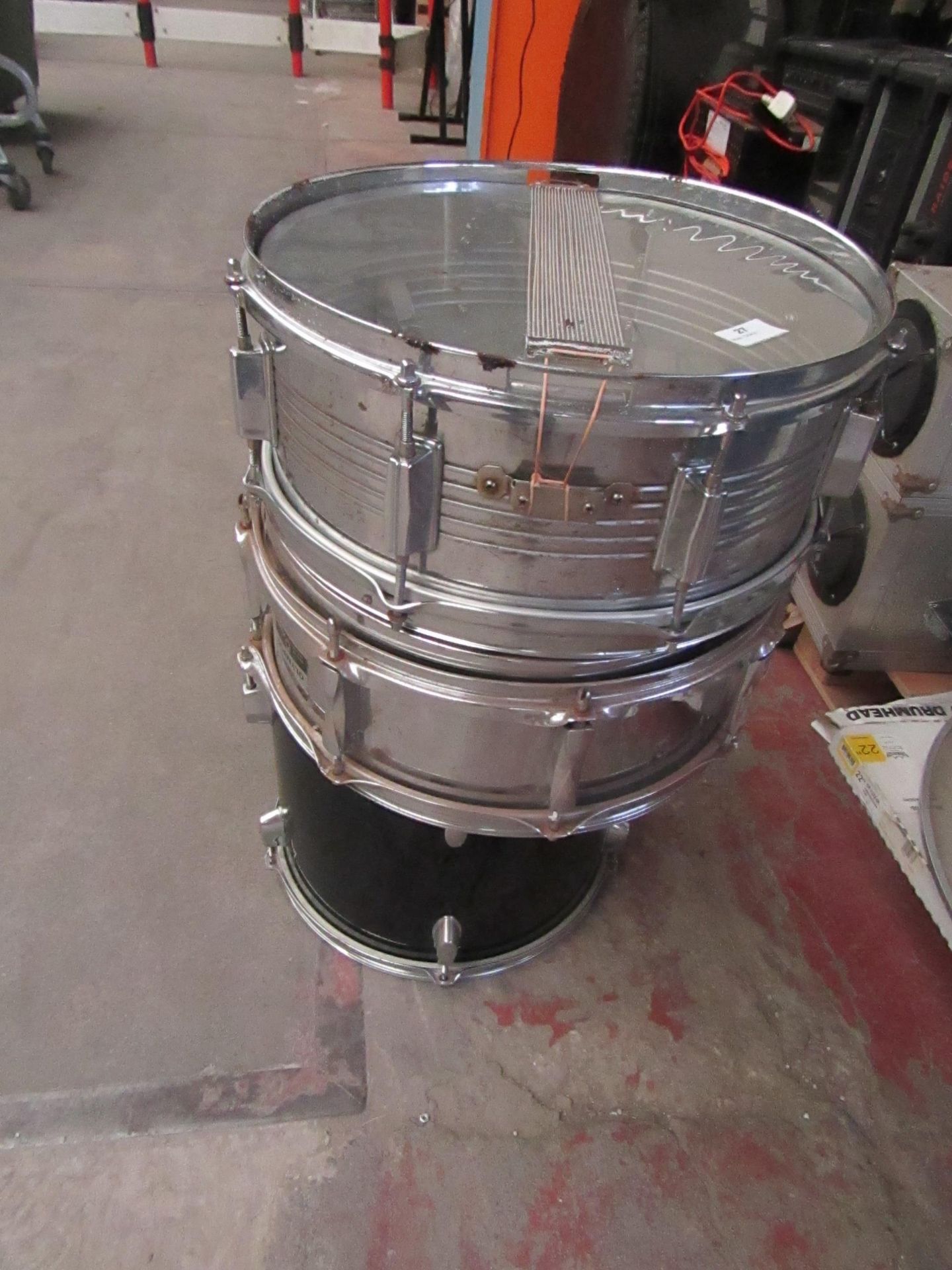 3x Drums, all used and rusty. please read lot 0 before bidding!!!!