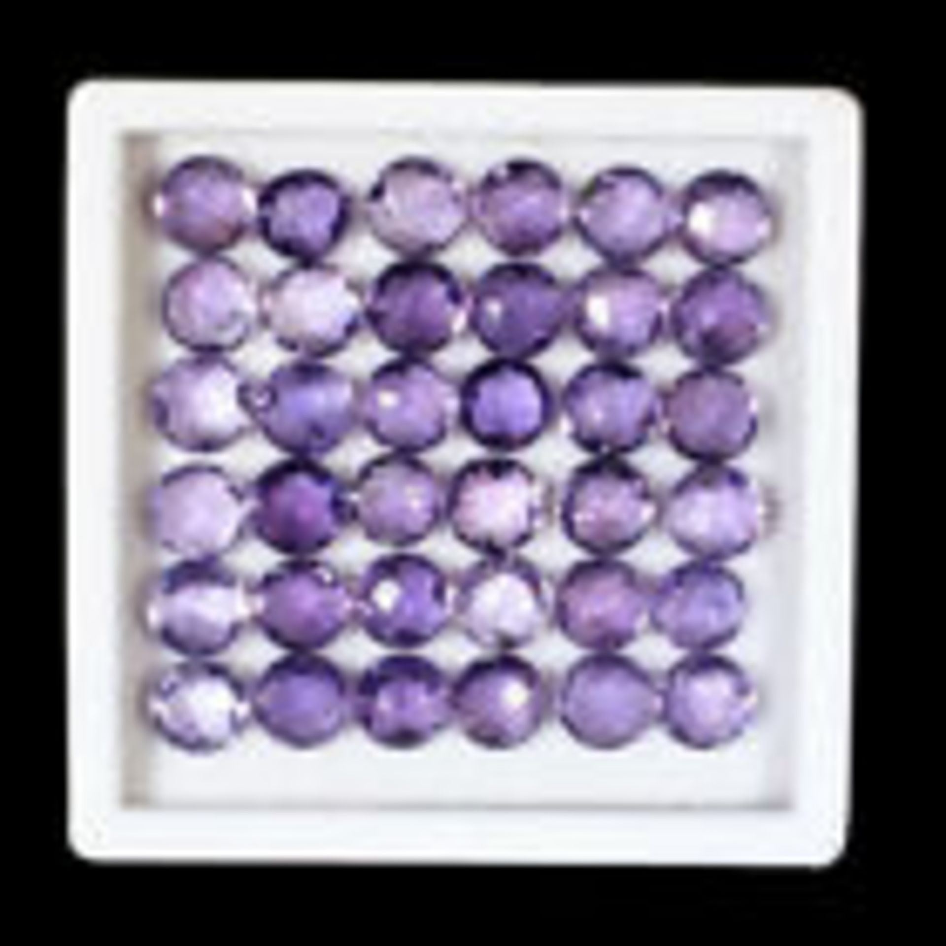 IGL&I Certified - Natural Brazilian Amethyst - Stunning checkerboard cut - Huge 61.15 Carats - 36