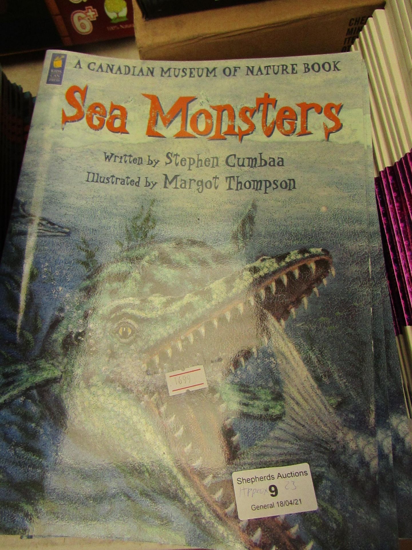 Approx 23x Sea Monsters books, new.