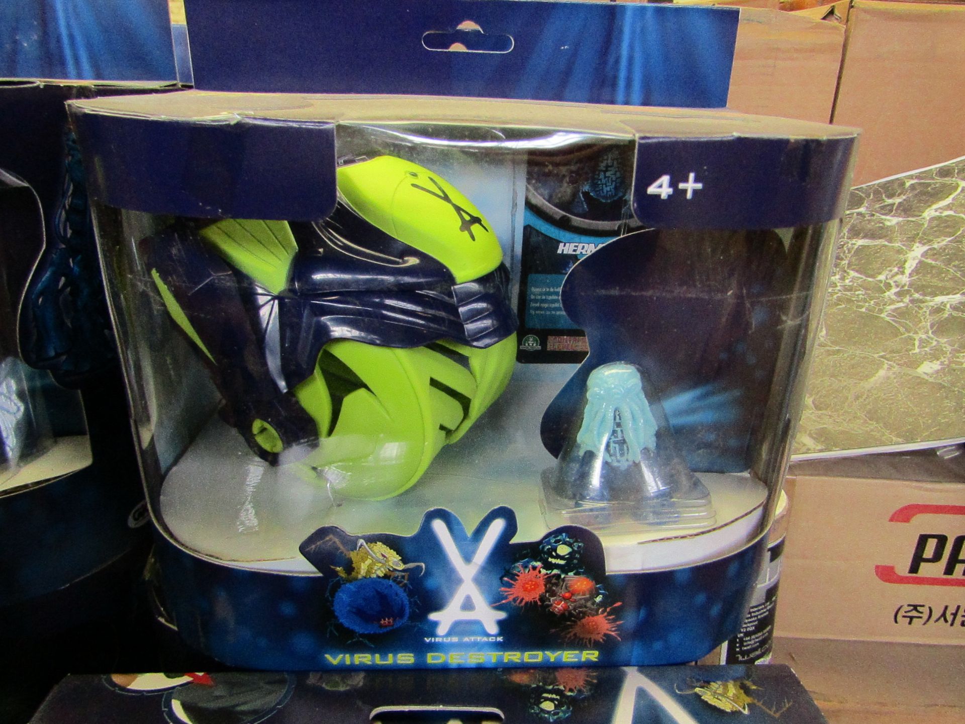 6x Virus Attack - Virus Destroyer Toy - New & Boxed.