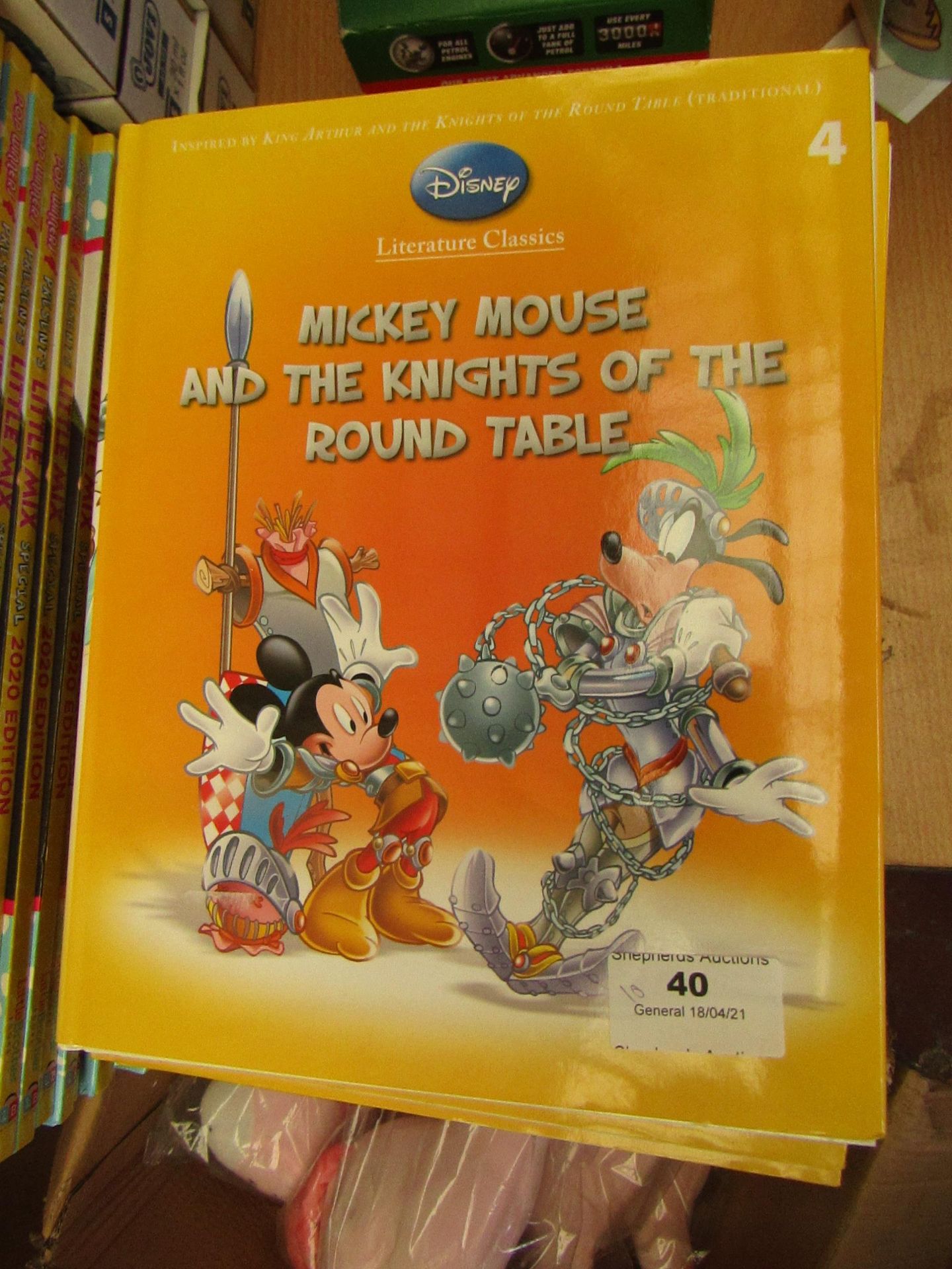 10x Disney Mickey Mouse and the Knights of the Round Table, new.