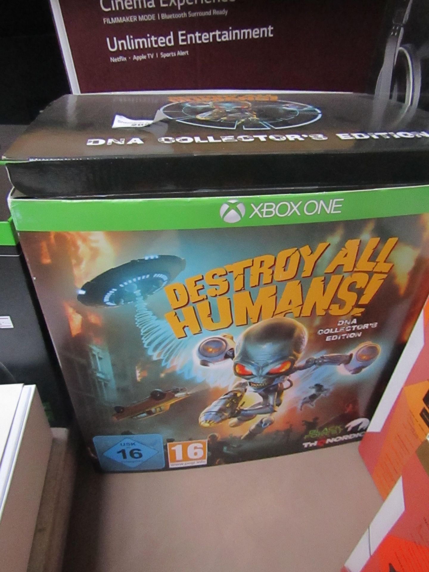 Xbox one - Destroy All Humans Collectors Edition - Doesn’t Look Used Inside(NO GURANTEE) - Unchecked