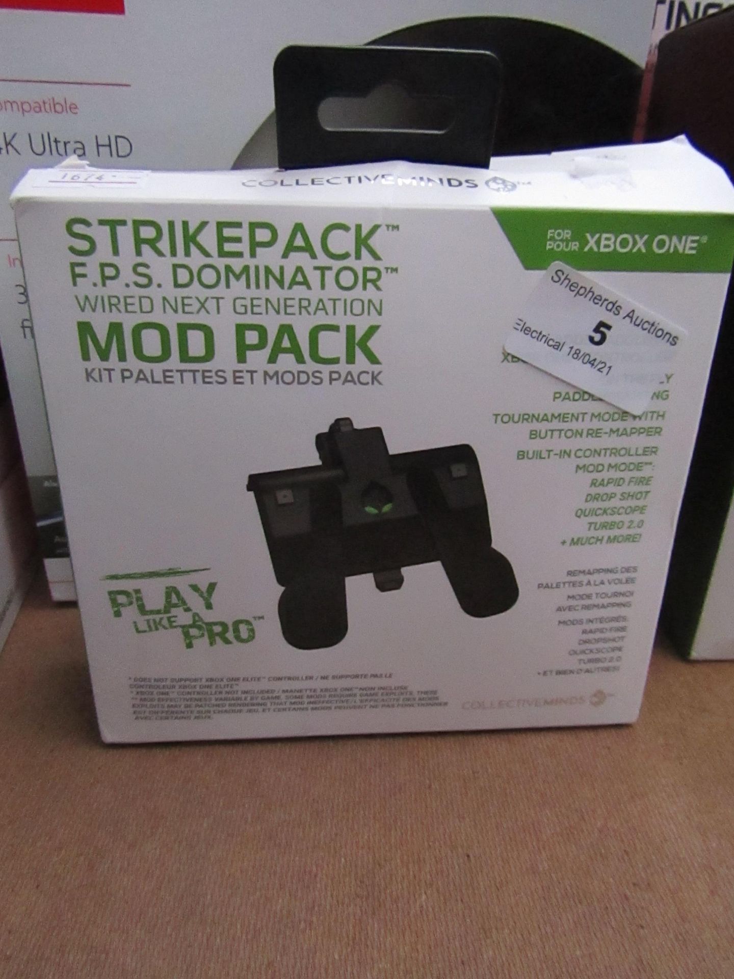 StrikePack F.P.S Dominator Wired Next Generation Mod Pack Unchecked & boxed