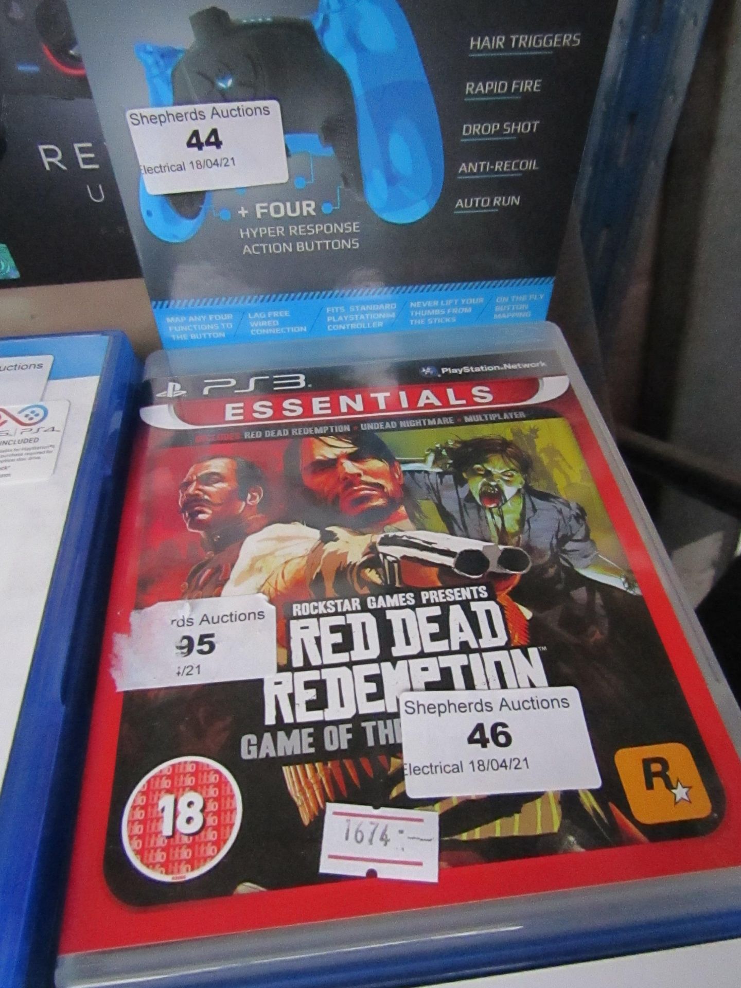 Playstation 3 Red Dead Redemption, untested but appears to have no scratches on the disk.