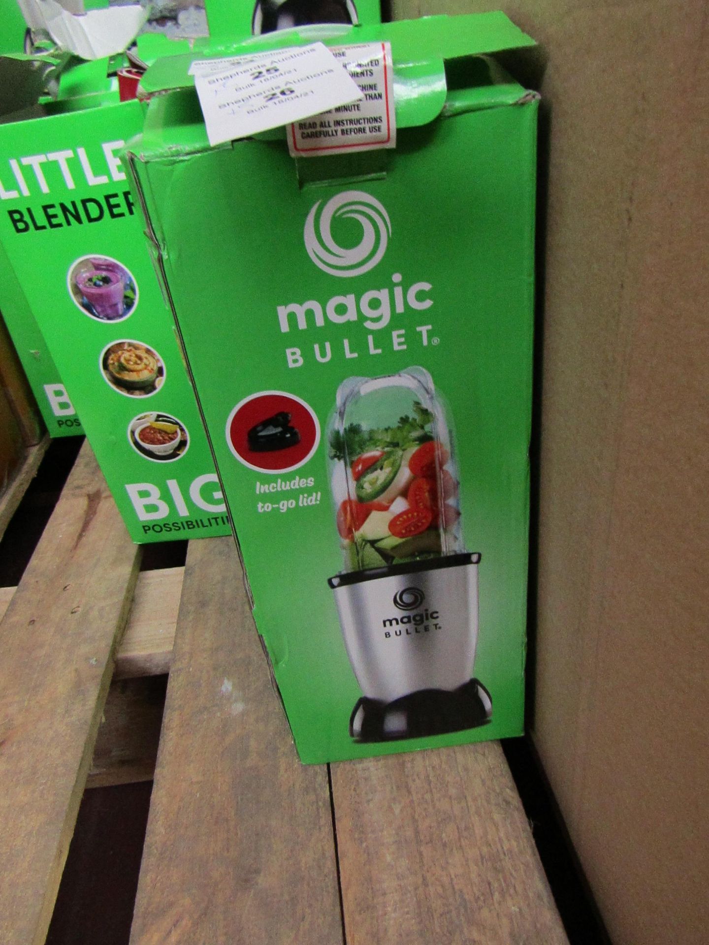 | 6X | THE MAGIC BULLET BLENDER | UNCHECKED AND BOXED | NO ONLINE RESALE | SKU C5060191467360 |