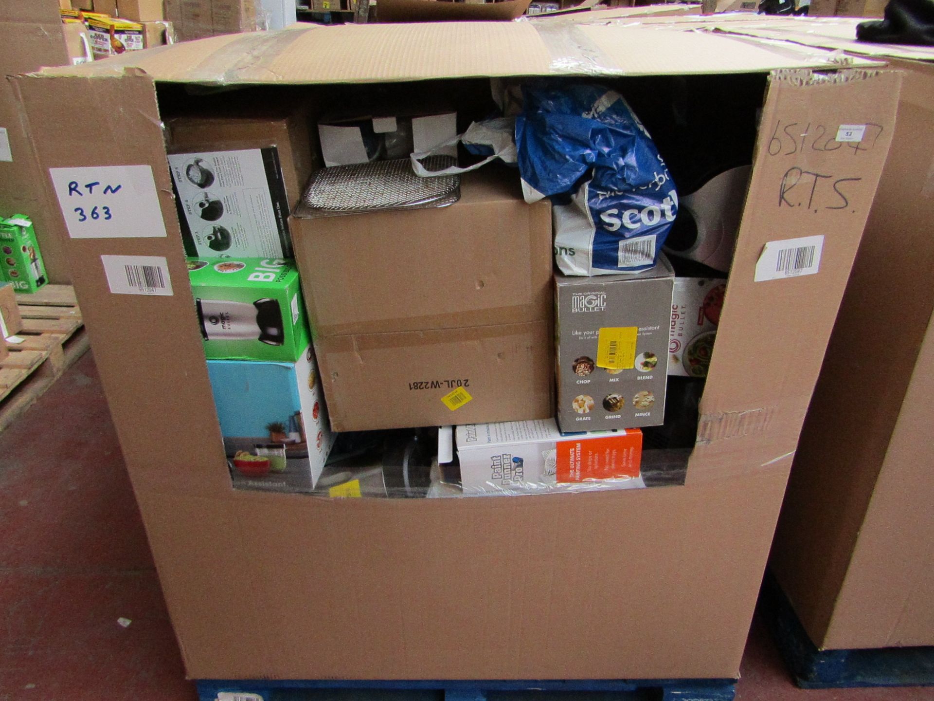 | 1X | PALLET OR RAW CUSTOMER RETURNS HOUSEHOLD ELECTRICALS AND NON ELECTRICALS (MAY CONTAIN YAWN