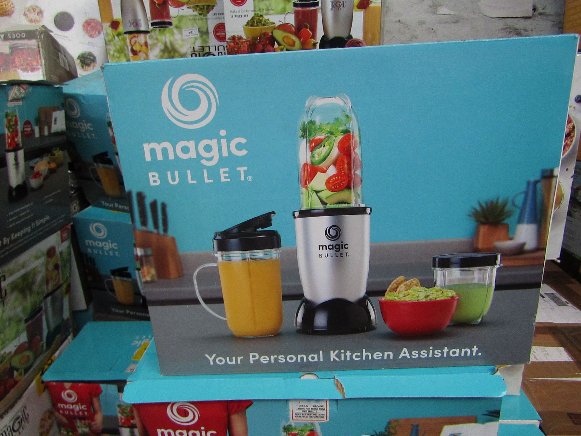 | 6X | THE MAGIC BULLET BLENDER | UNCHECKED AND BOXED | NO ONLINE RESALE | SKU C5060191467360 |